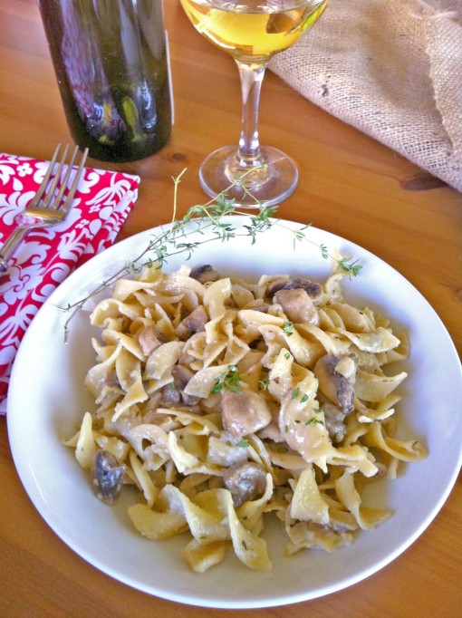Mushroom Stroganoff