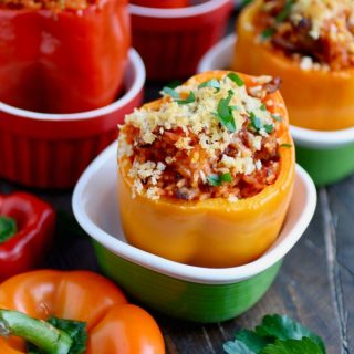 Spicy Sausage and Rice Stuffed Peppers is a delightful and comforting dish!