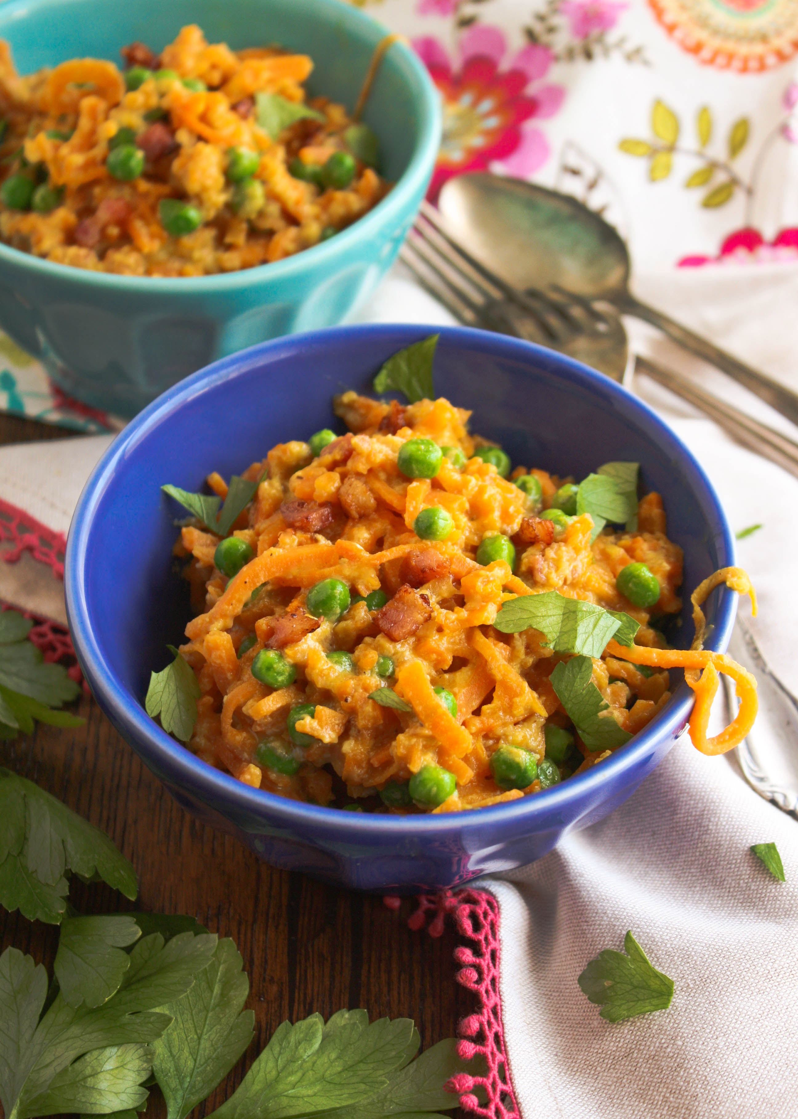 Sweet Potato Carbonara