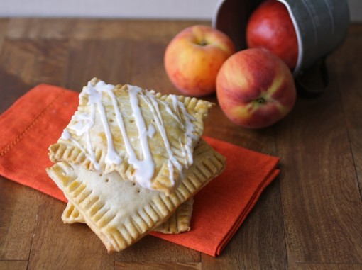 Homemade, Fresh Peach Pie "Pop Tarts"