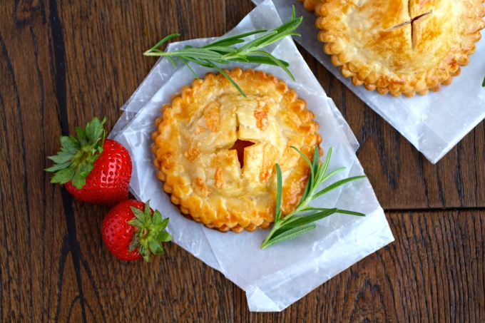 Ham & Havarti Hand Pies with Rosemary-Mustard Aioli are packed with flavor! They're great on the go, too!