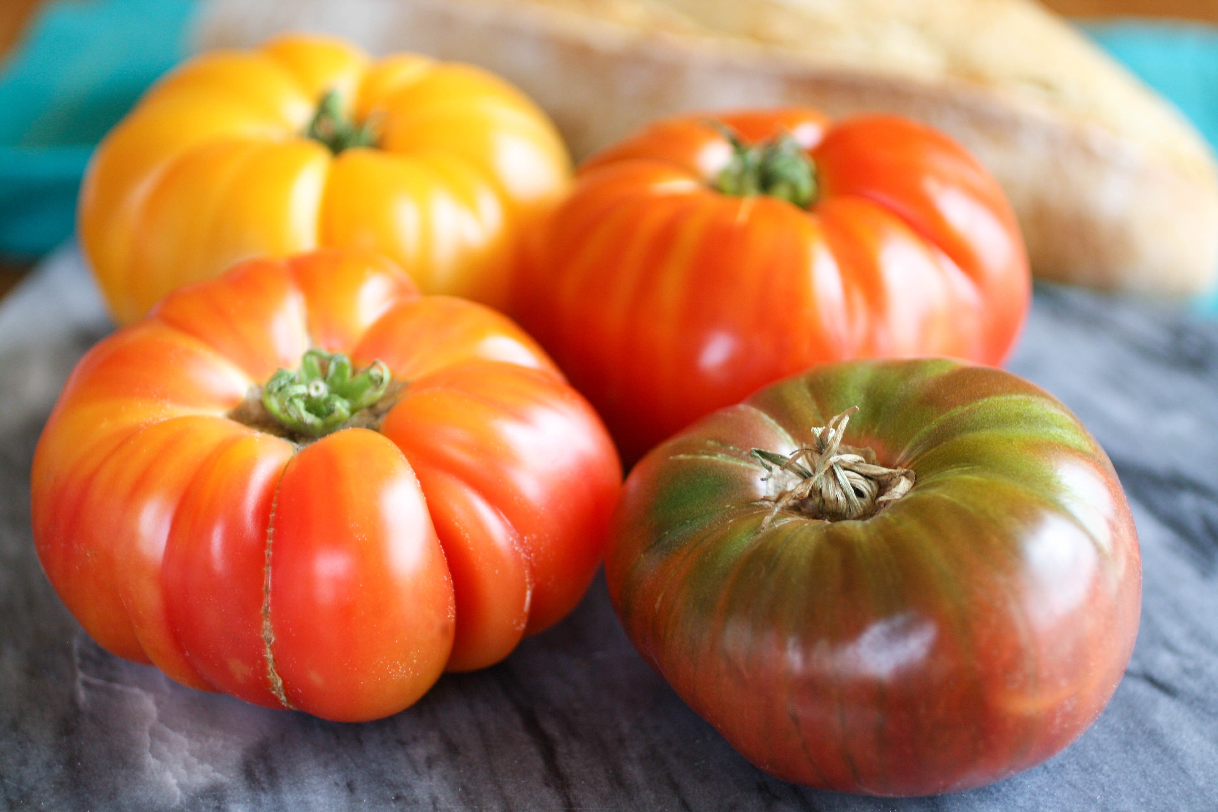 Yellow Heirloom Tomato Gazpacho makes an amazing summer appetizer! Yellow Heirloom Tomato Gazpacho is a treat for the season!