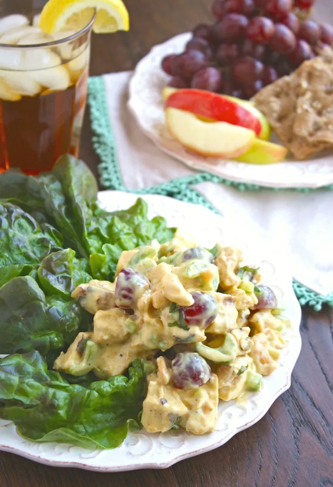 Make mealtime fun and flavorful by serving Easy Coronation Chicken Salad.