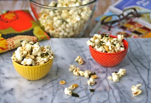 Snacktime: Sesame and nori popcorn