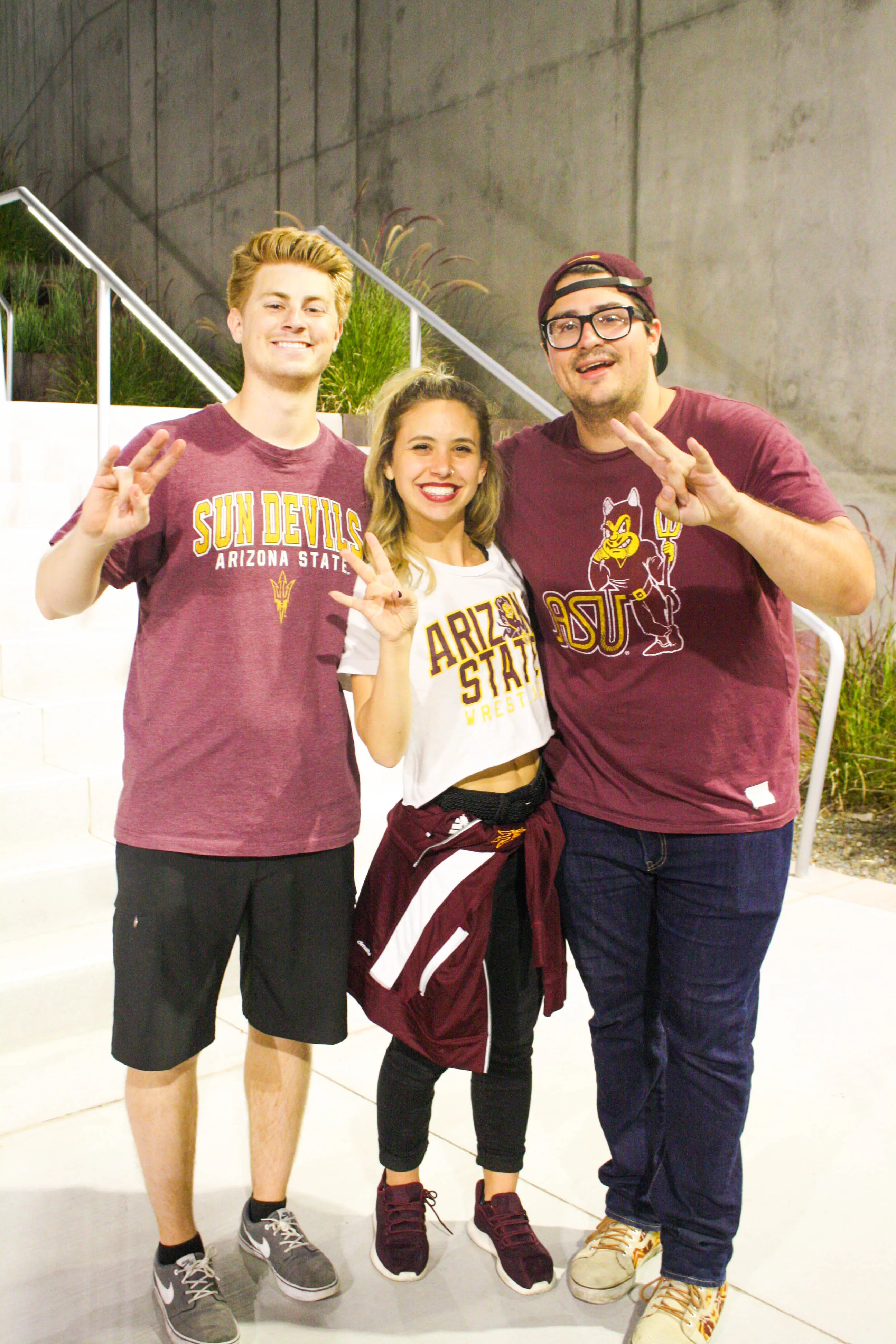 ASU fans. The games are so fun - just as any of the ASU fans!