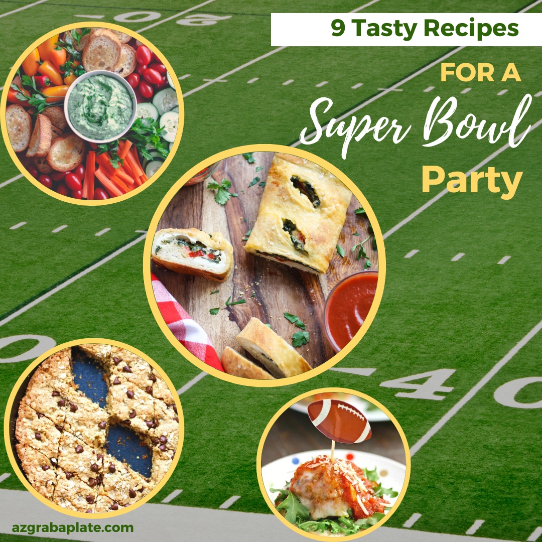 These 9 Tasty Recipes Perfect for a Super Bowl Party will wow a small crowd or a big one!
