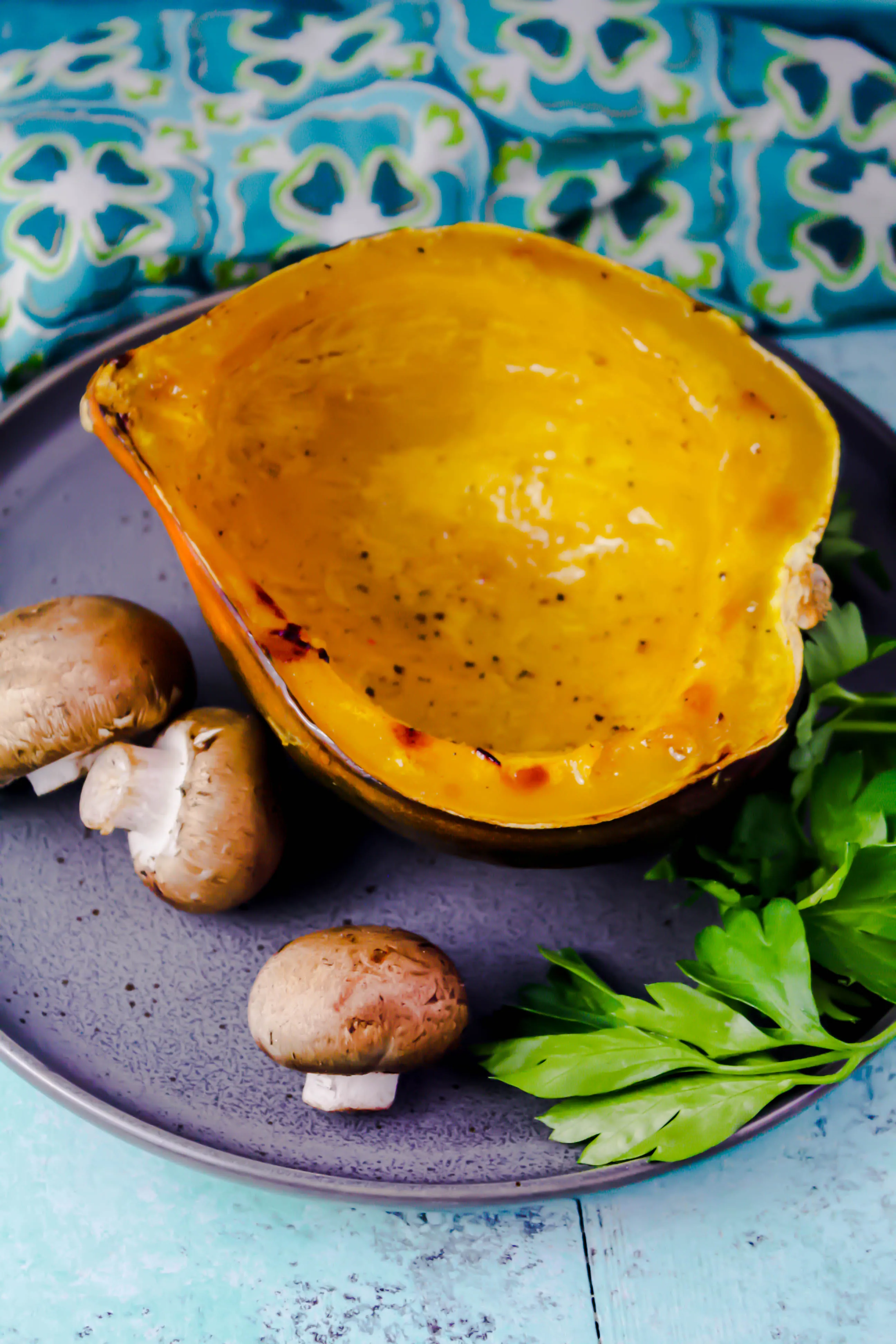 Acorn Squash Stuffed with Brown Rice, Mushrooms, and Cranberries makes a tasty dish for any winter meal. Acorn Squash Stuffed with Brown Rice, Mushrooms, and Cranberries is a delightful dish everyone will love.