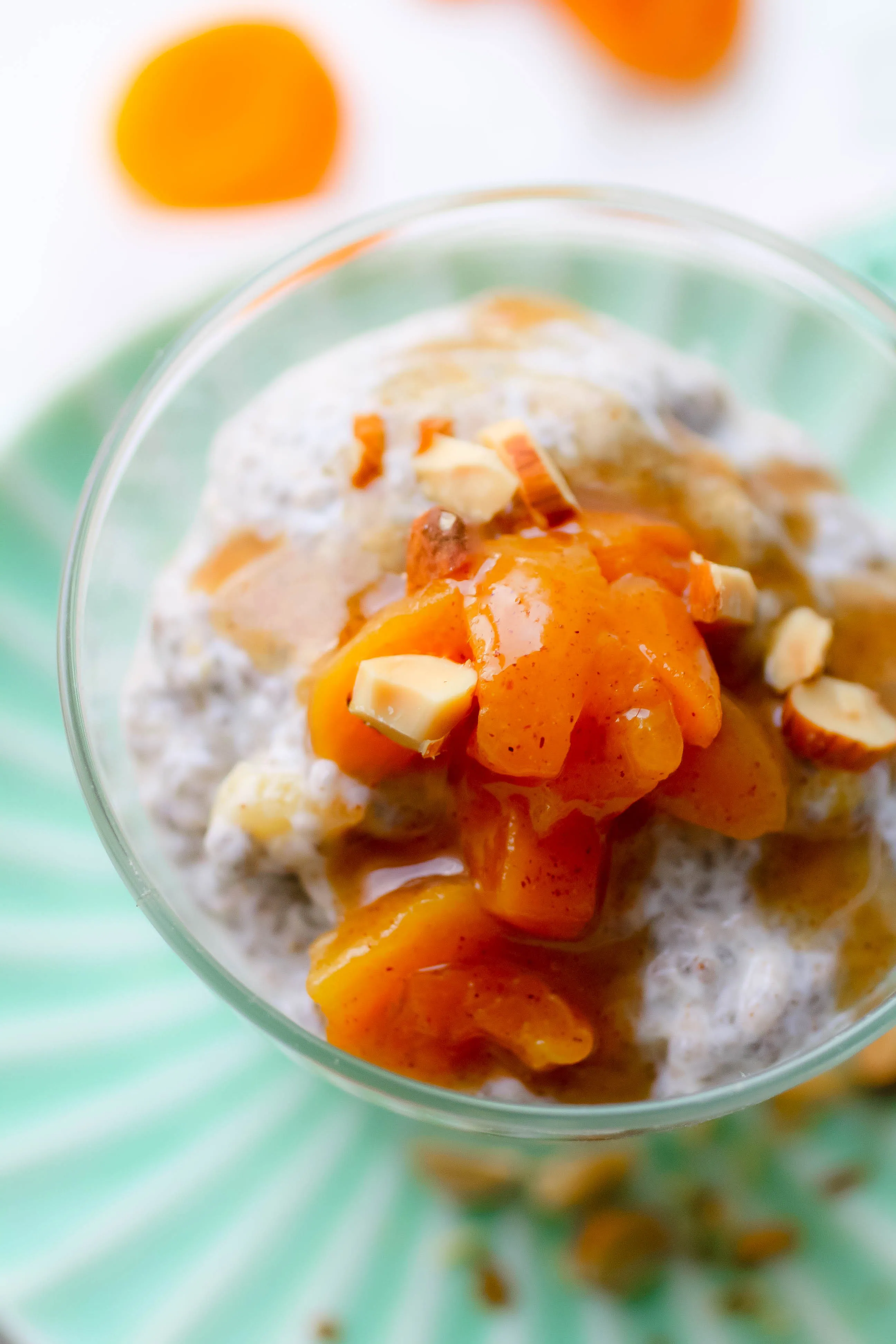 Almond-Apricot Breakfast Chia Pudding is a lovely, healthier breakfast option. Make a batch of Almond-Apricot Breakfast Chia Pudding for your morning meal!