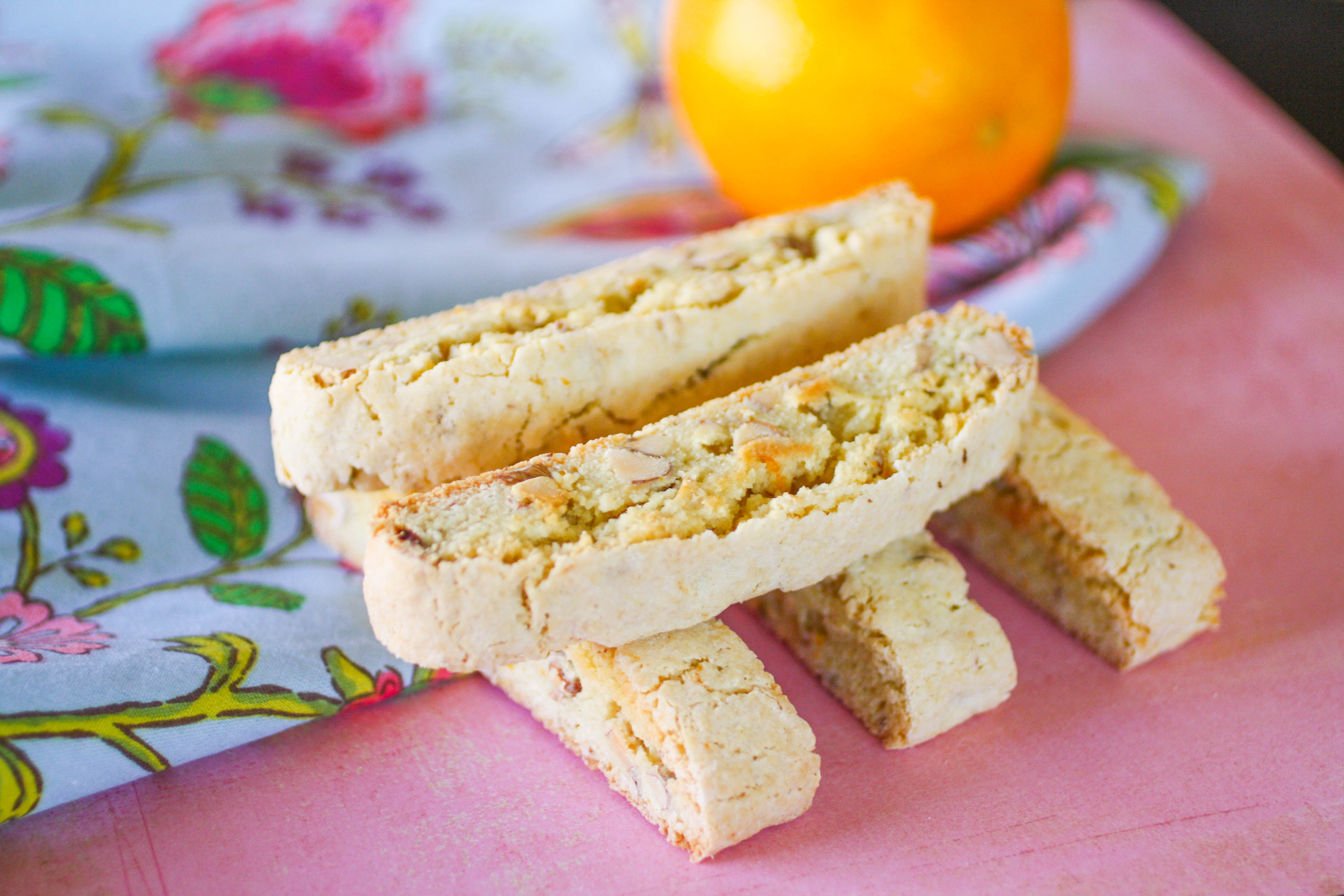Almond-Orange Biscotti are a great cookie treat to serve for the holidays! You'll love these biscotti cookies anytime of year!