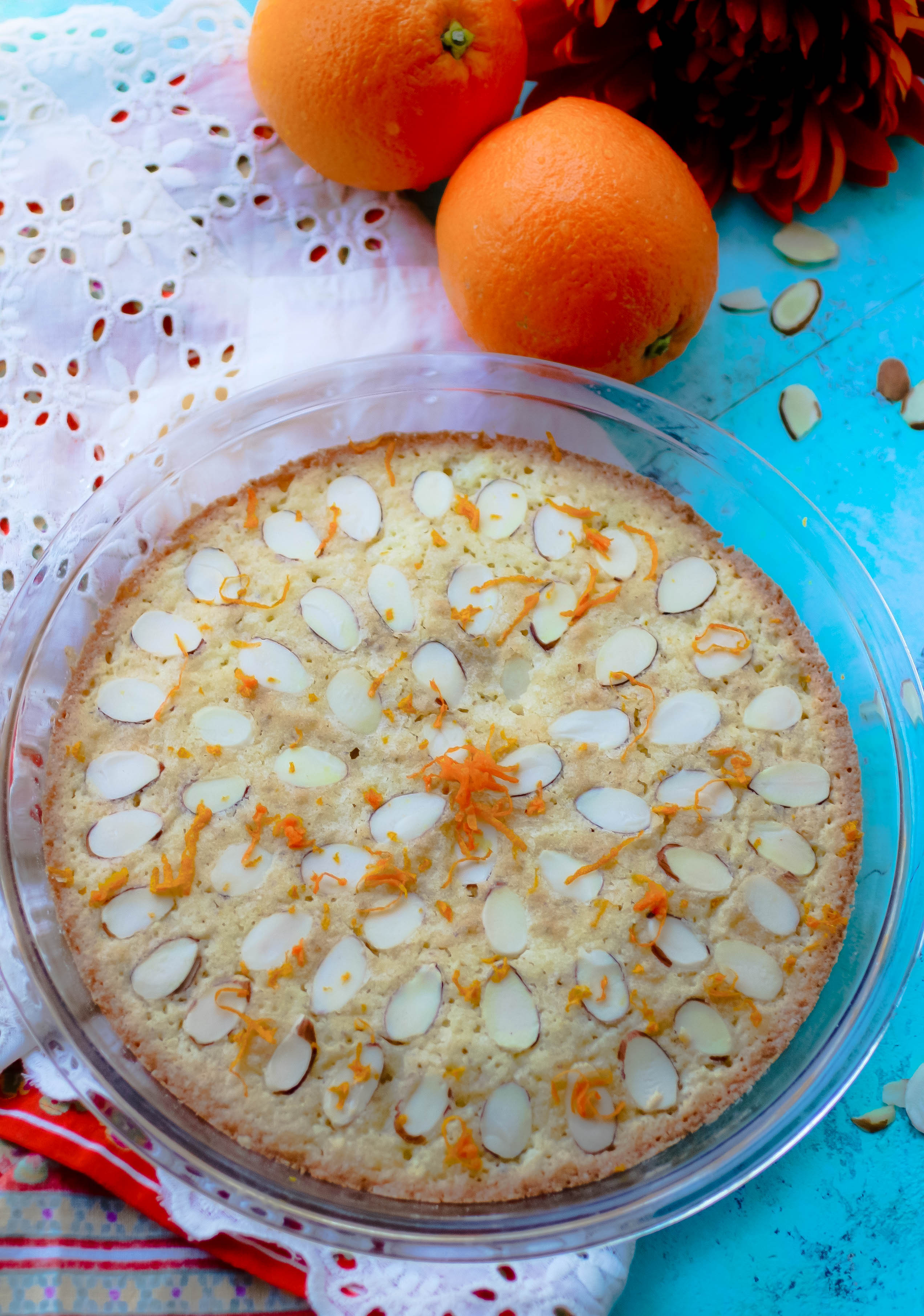 Almond-Orange Sunshine Cake is so easy to make as a tasty treat. You'll enjoy this Almond-Orange Sunshine Cake, for sure!