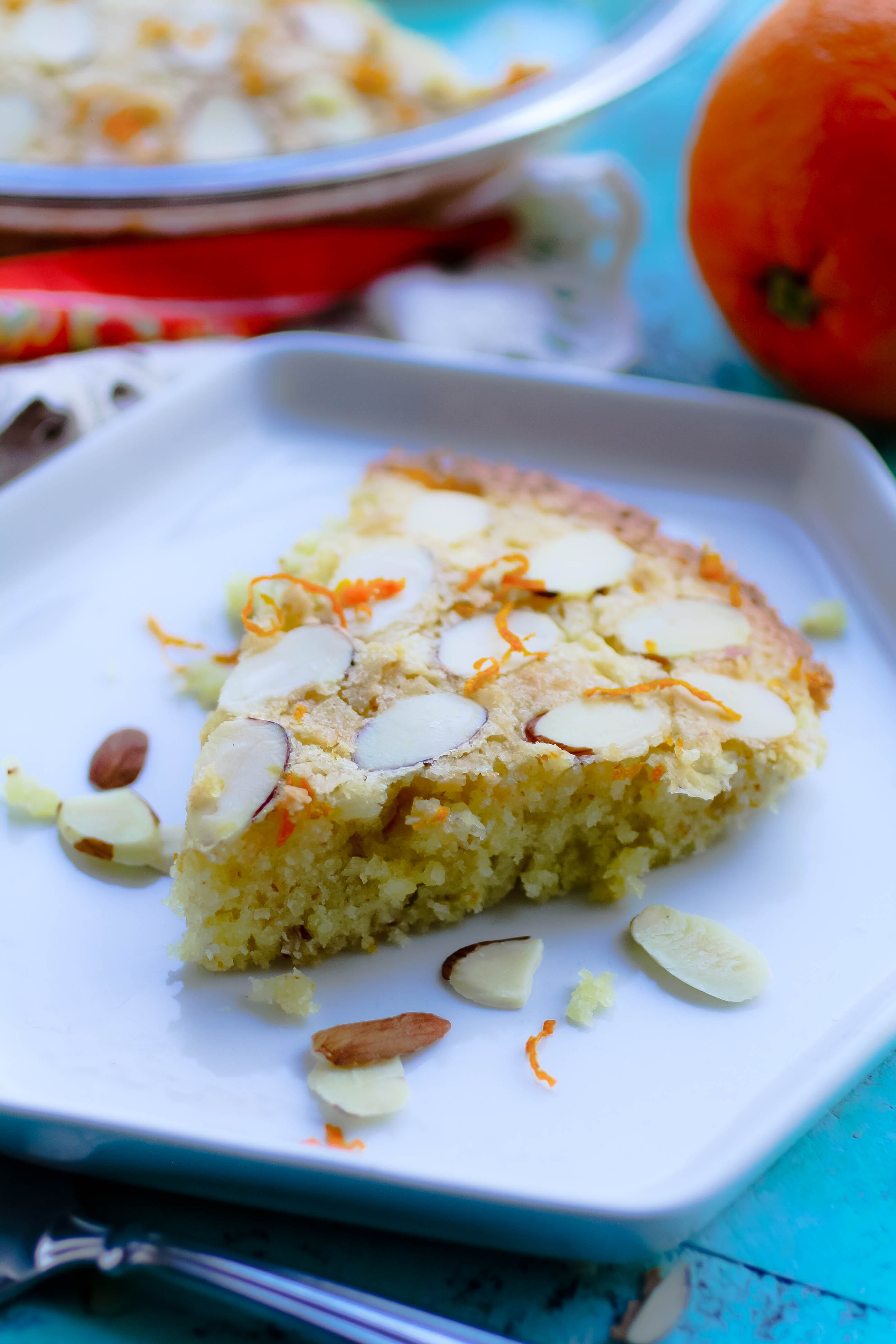 Almond-Orange Sunshine Cake is an easy dessert for any occasion. Almond-Orange Sunshine Cake is a delightful dessert.