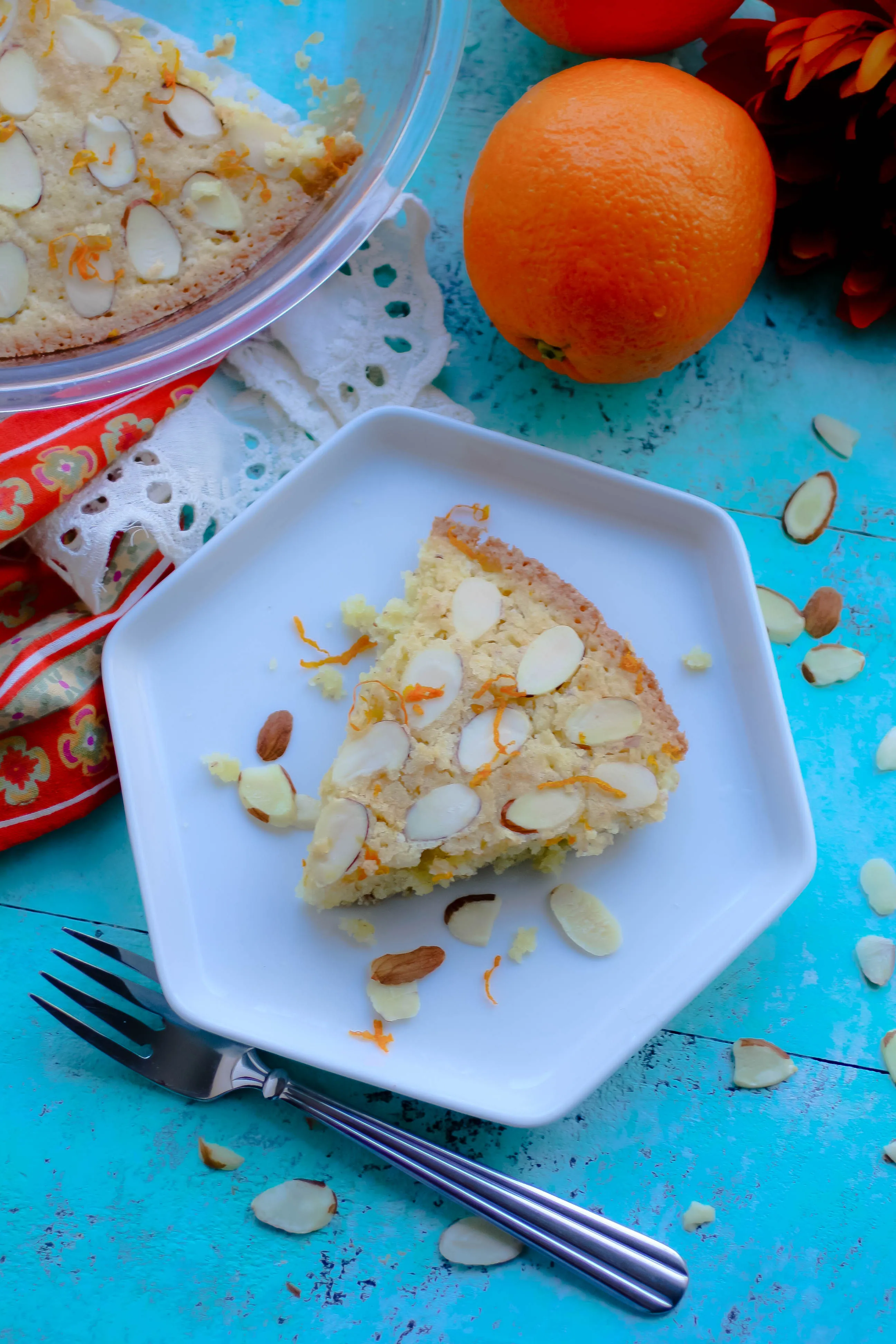 Almond-Orange Sunshine Cake is a dessert for any night of the week. You'll adore this Almond-Orange Sunshine Cake for dessert or in the morning with coffee.