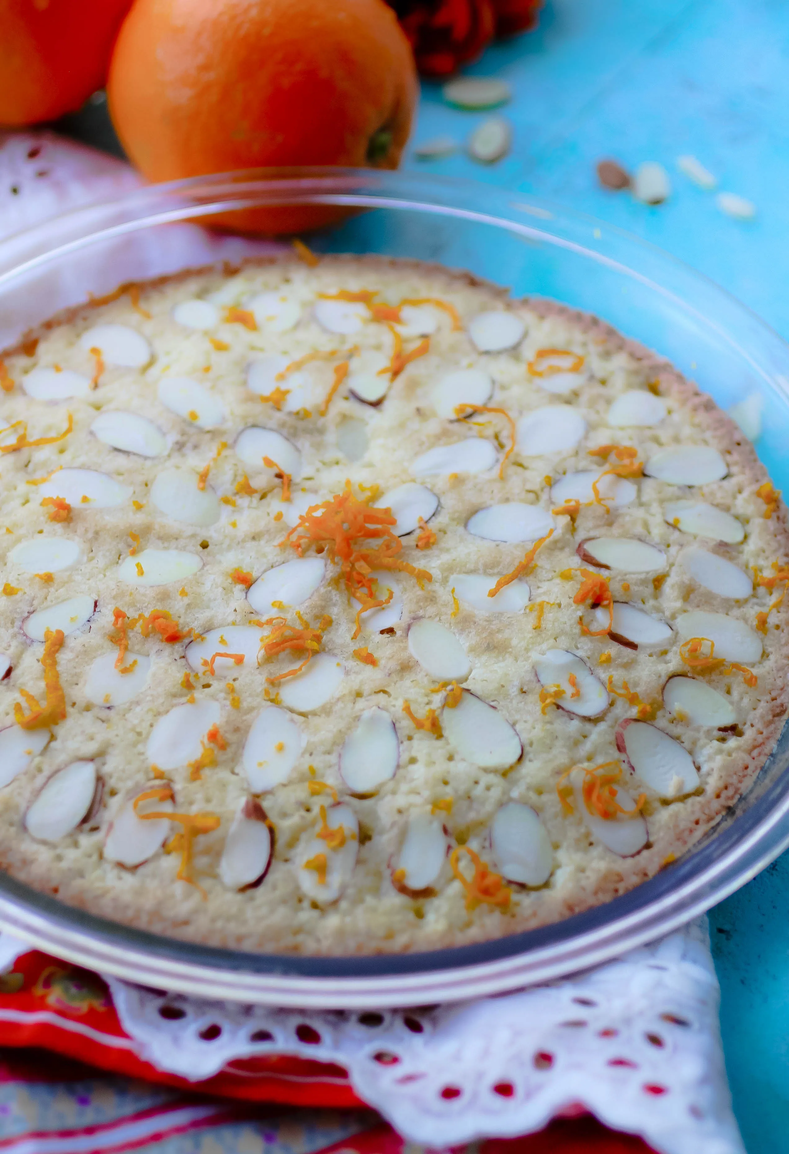 Almond-Orange Sunshine Cake is a dessert that's sure to please! Almond-Orange Sunshine Cake is big on flavor and so easy to make!