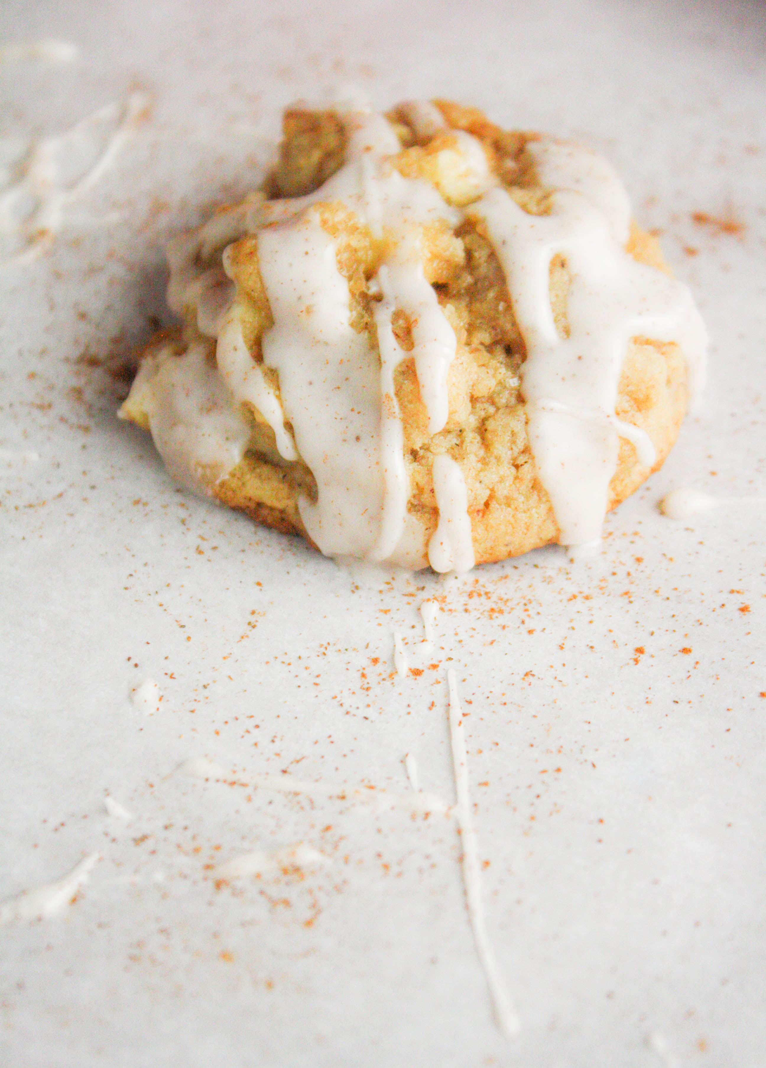 Apple Pie Cookies with Cinnamon Glaze are thick and soft cookies you'll love. Apple Pie Cookies with Cinnamon Glaze are cake-like and soft.