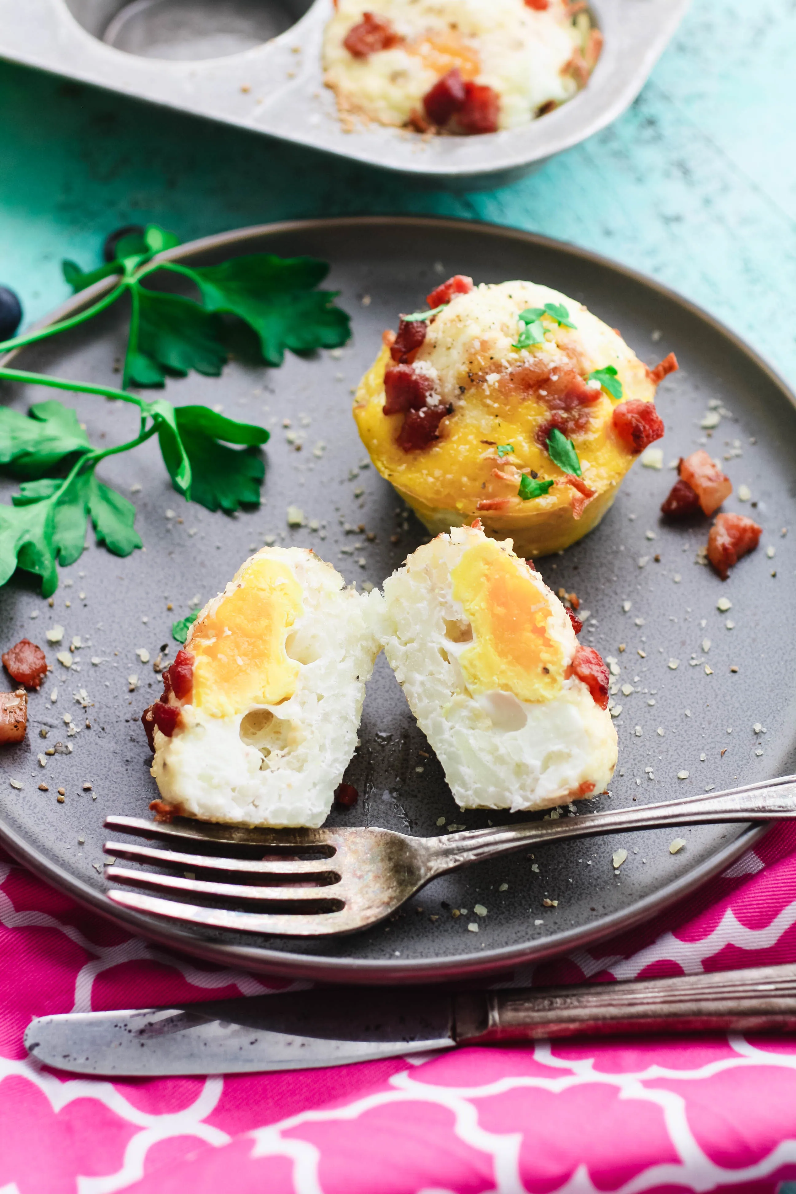 Baked Hash Brown Egg Cups with Parmesan and Pancetta make a lovely brunch dish. Baked Hash Brown Egg Cups with Parmesan and Pancetta are fabulous for breakfast or brunch.
