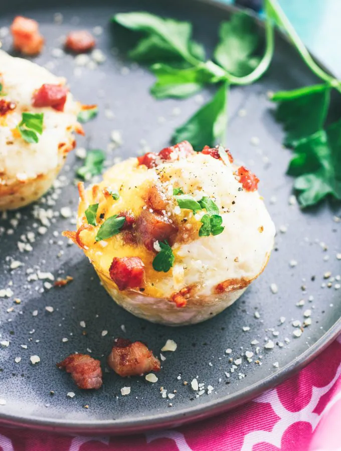Baked Hash Brown Egg Cups with Parmesan and Pancetta is a fabulous breakfast or brunch dish. Baked Hash Brown Egg Cups with Parmesan and Pancetta is a meal you won't want to miss.