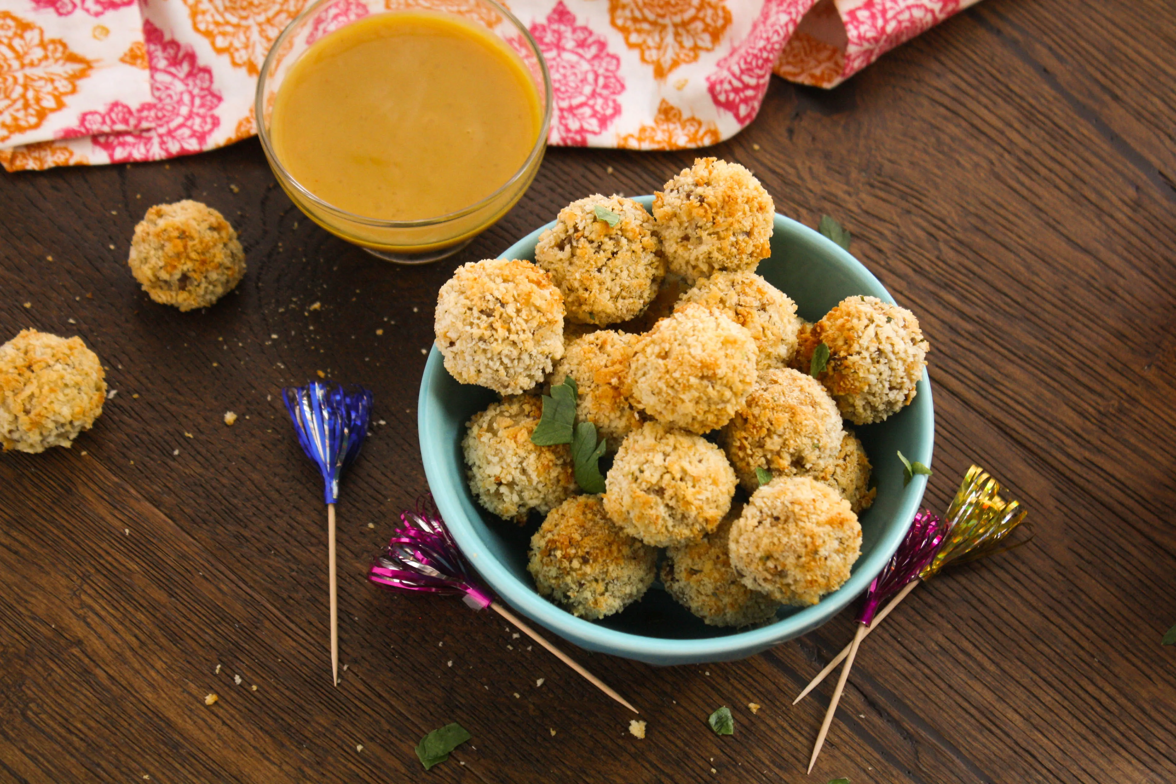 Baked Sauerkraut Balls are such a fun treat! These appetizers are so tasty, and party perfect!