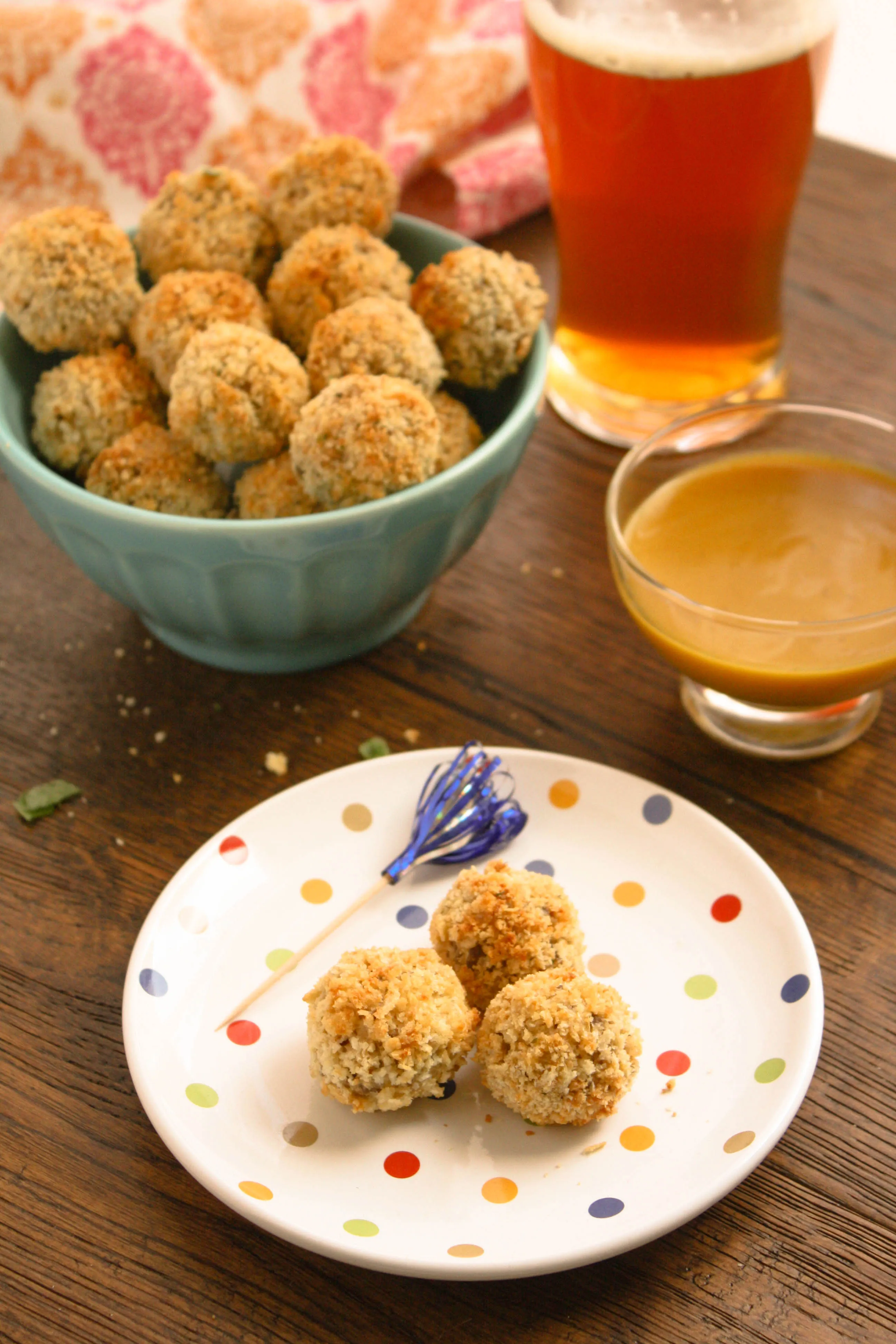 Baked Sauerkraut Balls are a delight! Perfect for a party this baked (not fried) appetizer is so good!