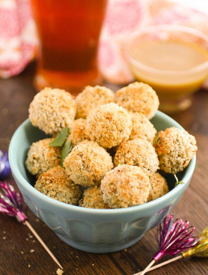 Baked Sauerkraut Balls are retro fabulous! These appetizers are so delcious, and perfect for a party!