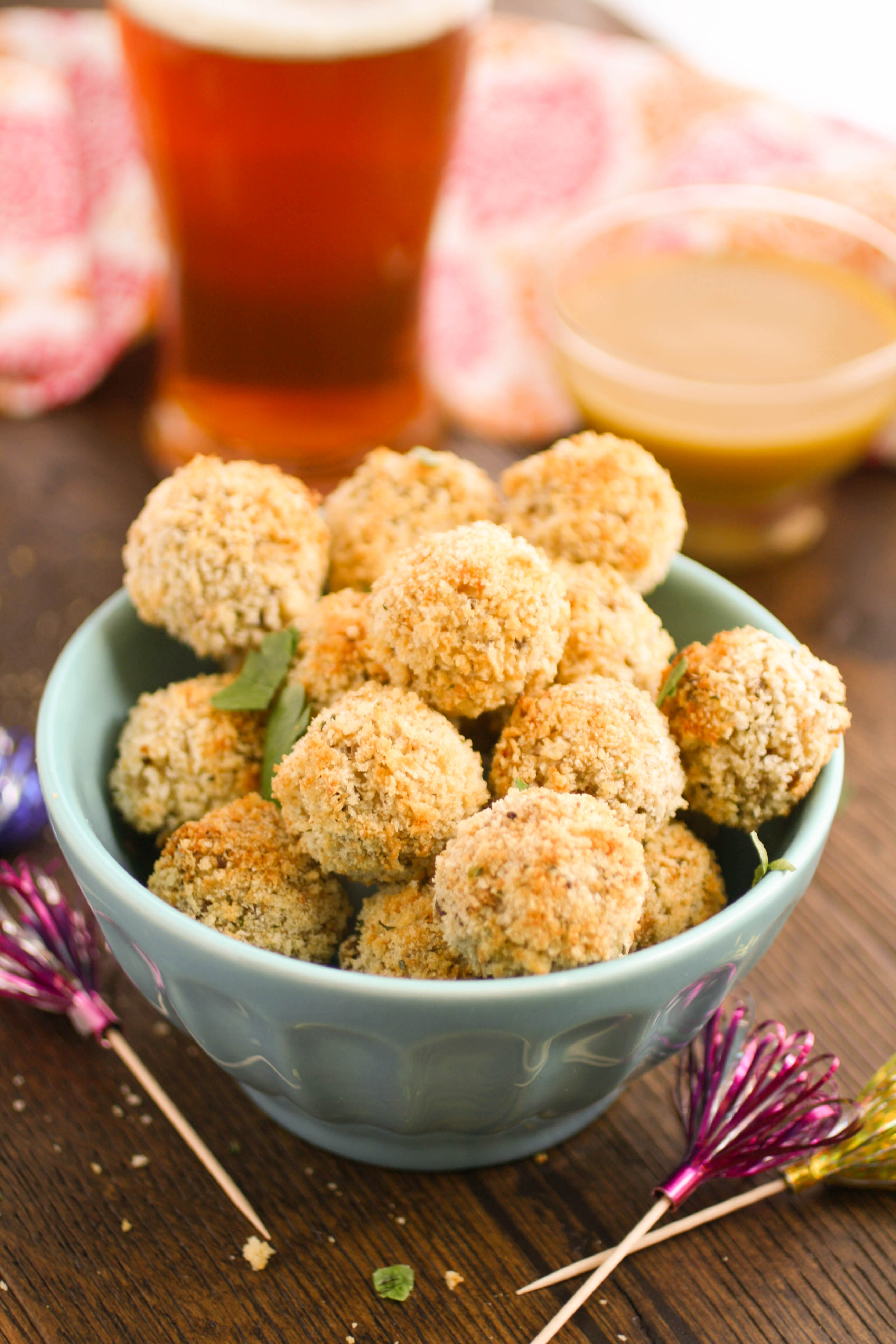 Baked Sauerkraut Balls are retro fabulous! These appetizers are so delcious, and perfect for a party!