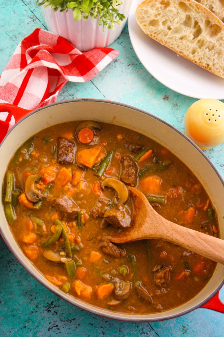 Beef Stew with Sweet Potatoes