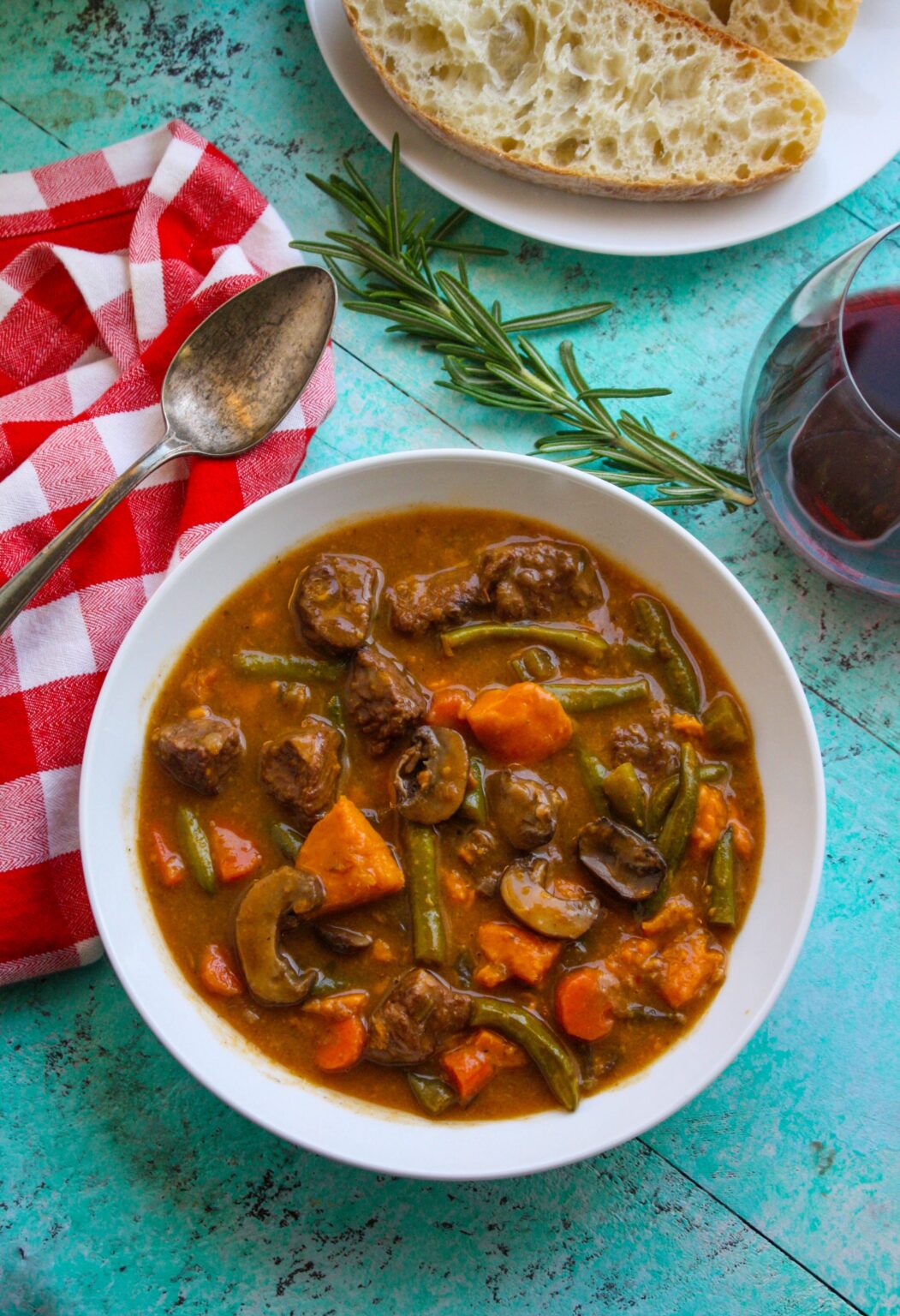 Beef Stew with Sweet Potatoes