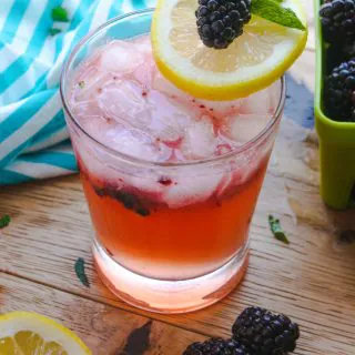 Blackberry Buck Cocktail is a fun, fruit-flavored drink. The color is so pretty!