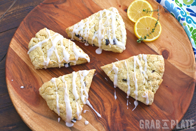 Bake a batch of Blueberry & Lemon-Thyme Scones sooner than later!