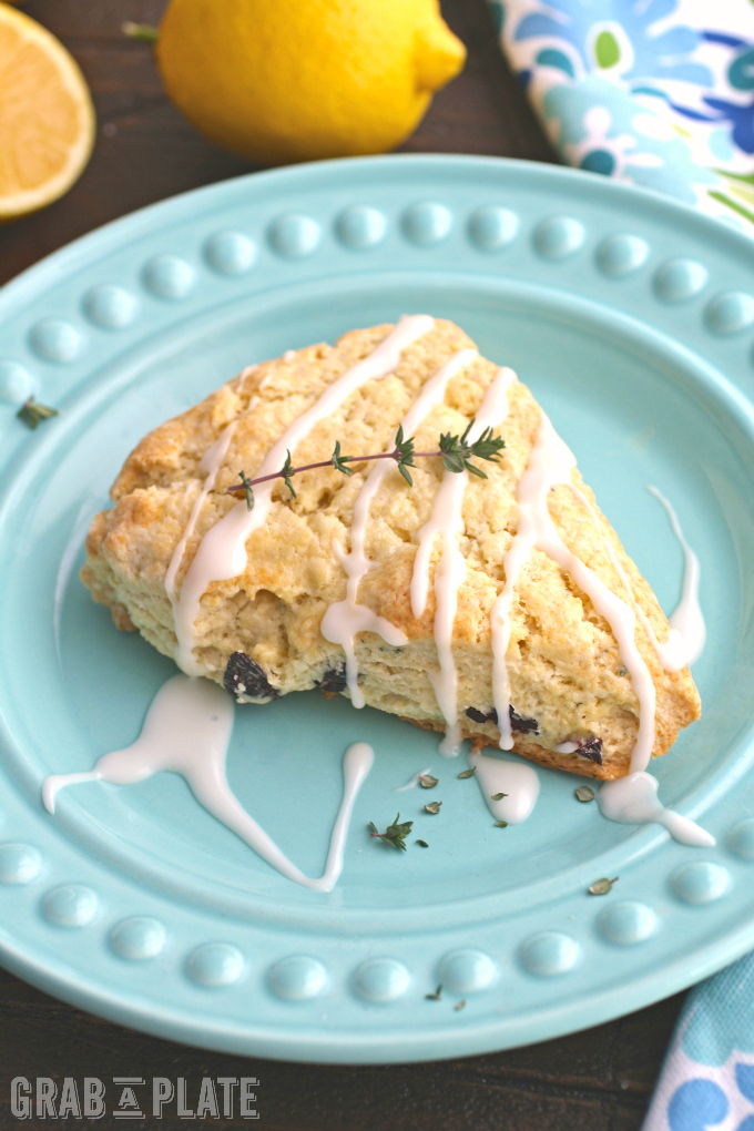 Make yourself a treat! Blueberry & Lemon-Thyme Scones are perfect any time of year!