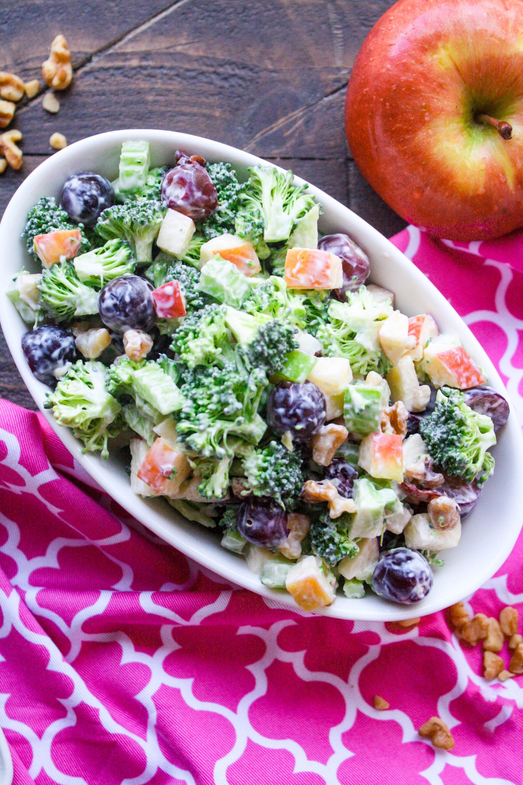 You won't be able to resist all that's in a Broccoli Waldorf Salad!