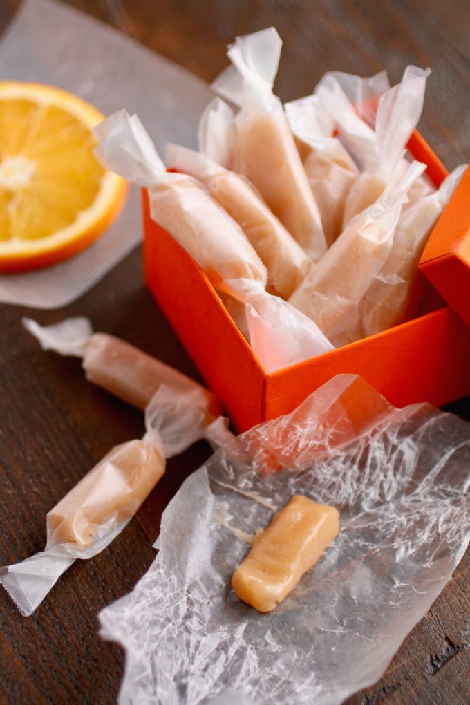 You'll unwrap wonderful flavor from these delicious Homemade Cardamom-Orange Caramels!
