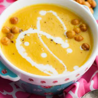 Creamy Carrot Soup for One is tasty and easy to make.