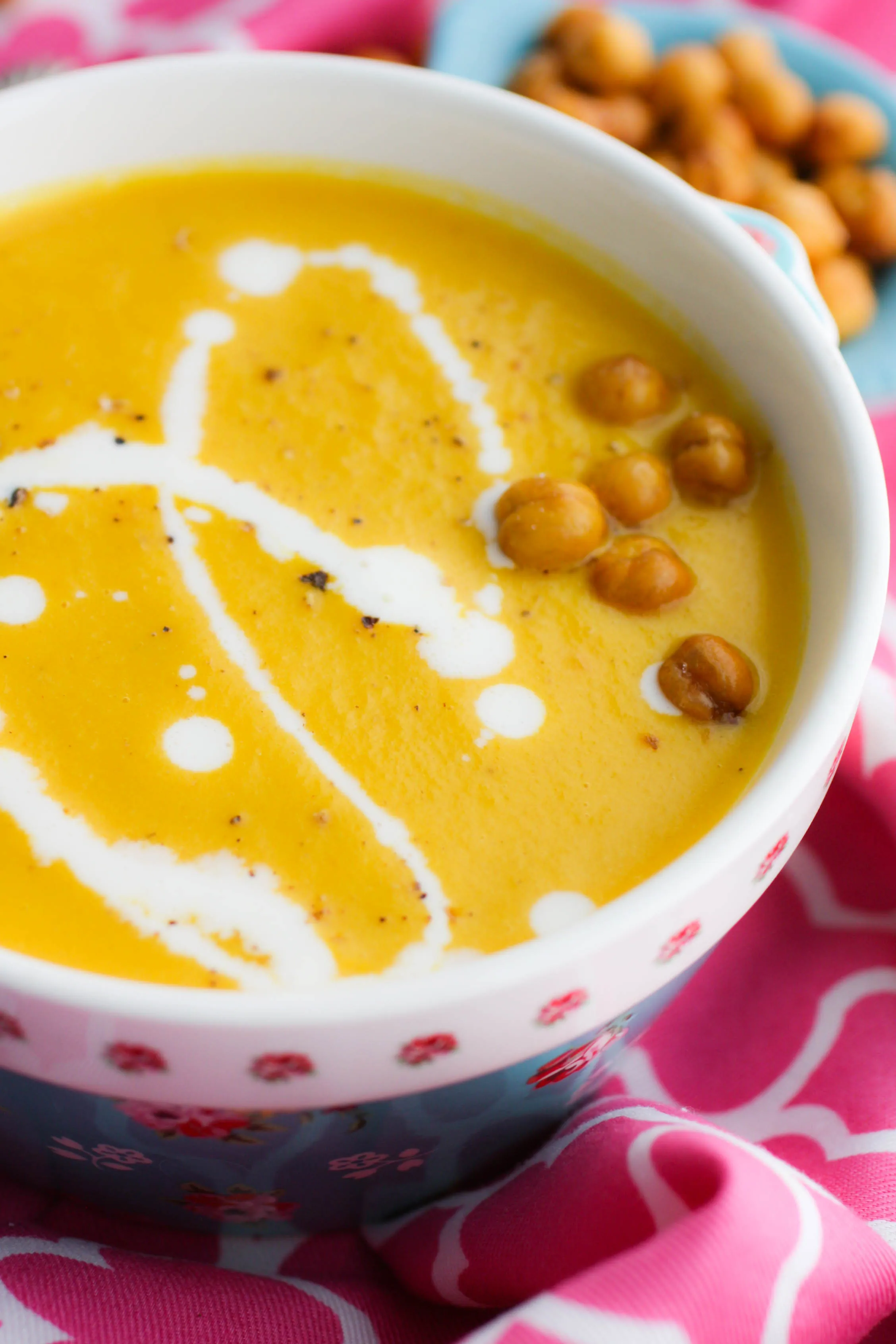Creamy Carrot Soup for One is ideal to serve on a cold day!