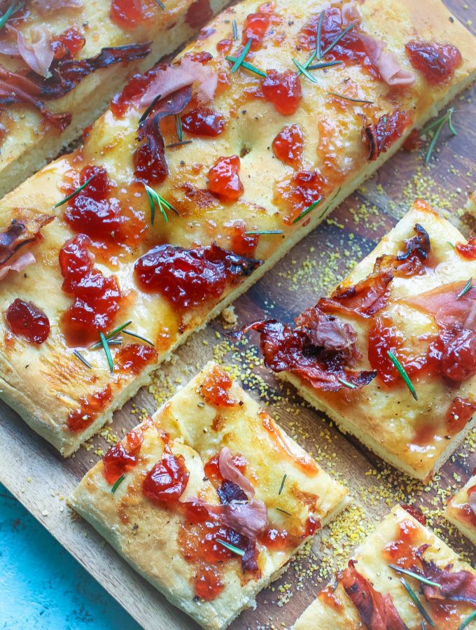 Cherry-Prosciutto Focaccia is a delight for any meal and it's easy to make, too!