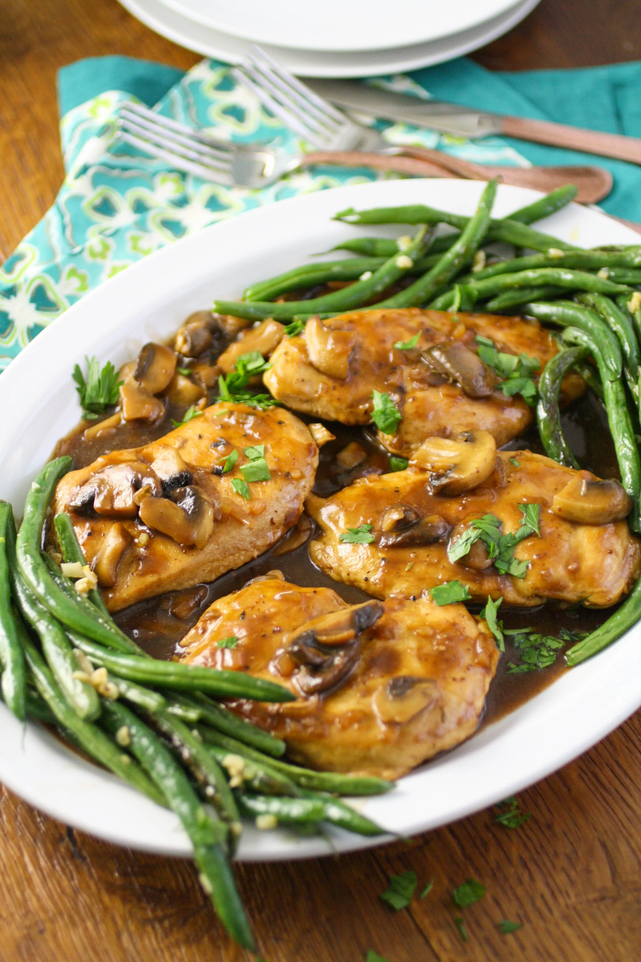 Chicken Madeira is a lovely dish perfect for any meal. Chicken Madeira is great for a special occasion when you want a rich and filling dish.