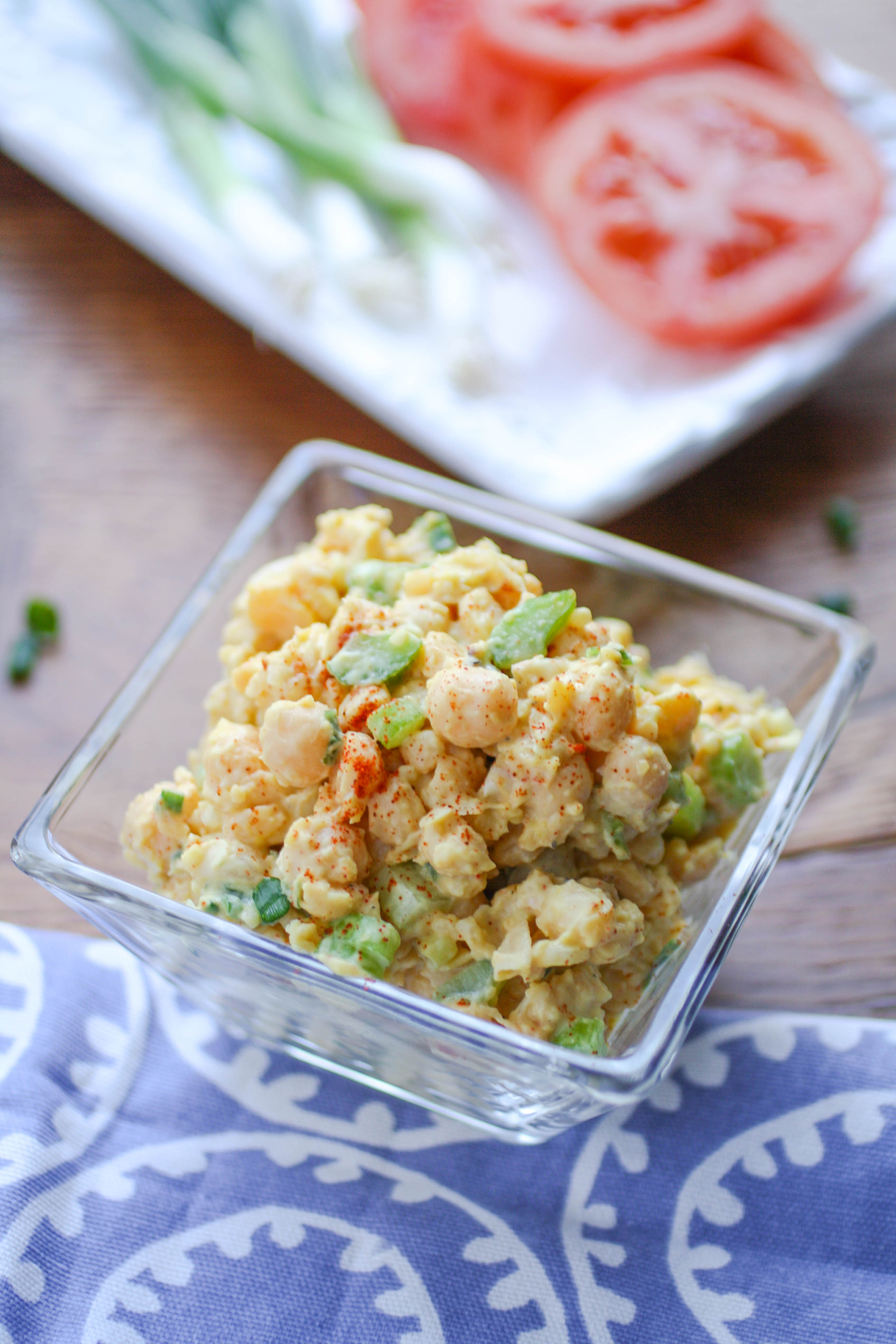 Chickpea Salad Sandwiches are a fabulous meal any day of the week. These vegetarian sandwiches are full of flavor and texture!