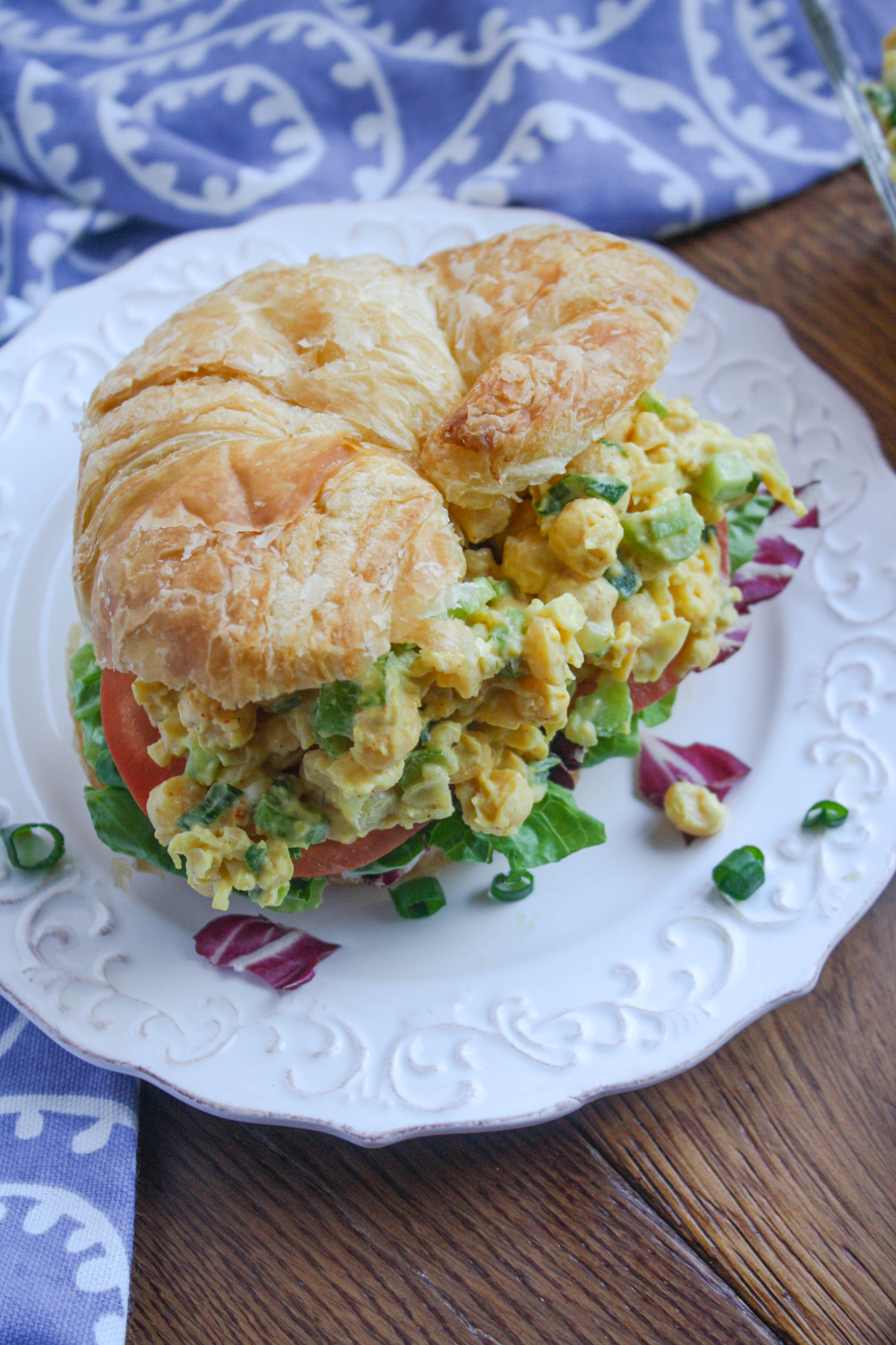 Chickpea Salad Sandwiches are fun and flavorful for any meal. You'll love these vegetarian sandwiches anytime!