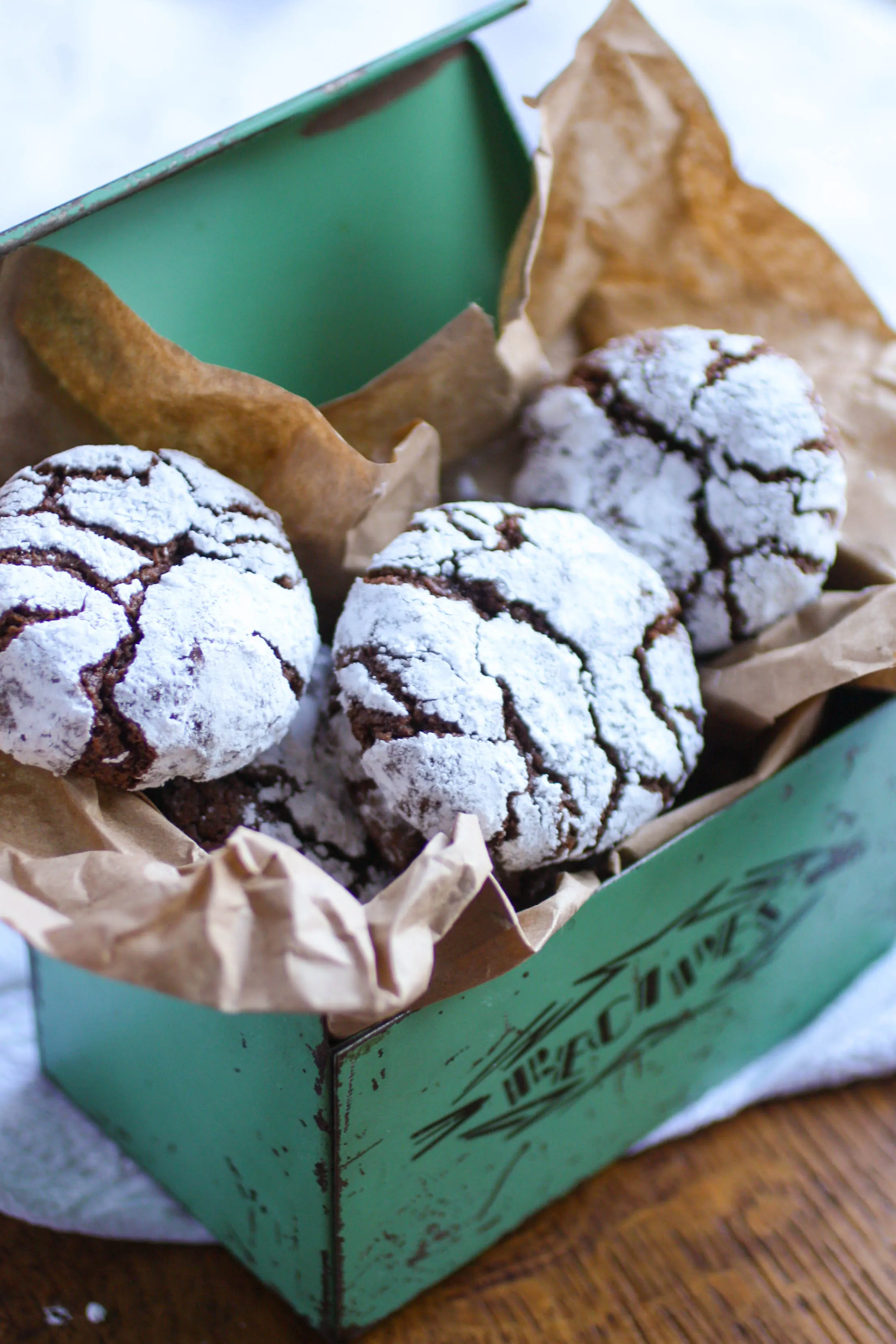 Chocolate-Chili Crinkle Cookies are a fun and rich treat. Serve these cookies anytime for a delightful treat!