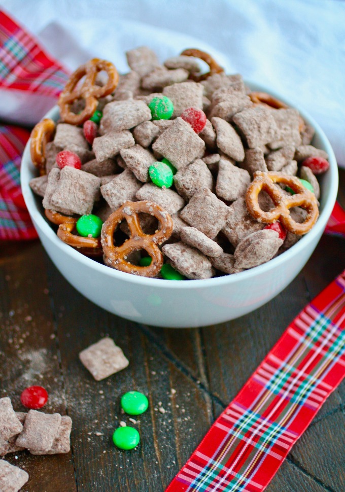 Set our a bowl of Chocolate-Cinnamon Reindeer Chow this season, and watch it disappear!