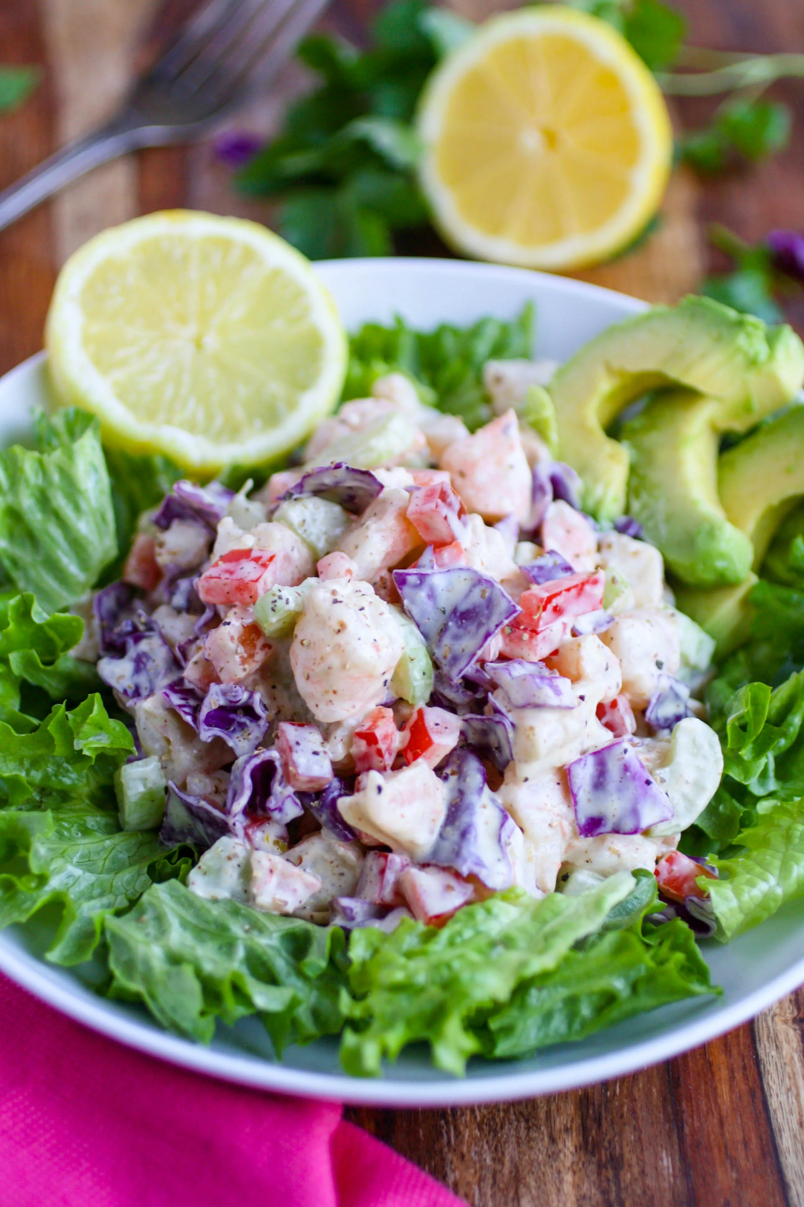 Chopped Shrimp Remoulade Salad is vibrant and tasty. Chopped Shrimp Remoulade Salad is a great dish to serve this winter!