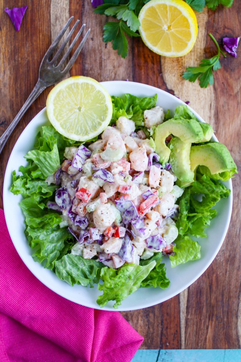 Chopped Shrimp Remoulade Salad
