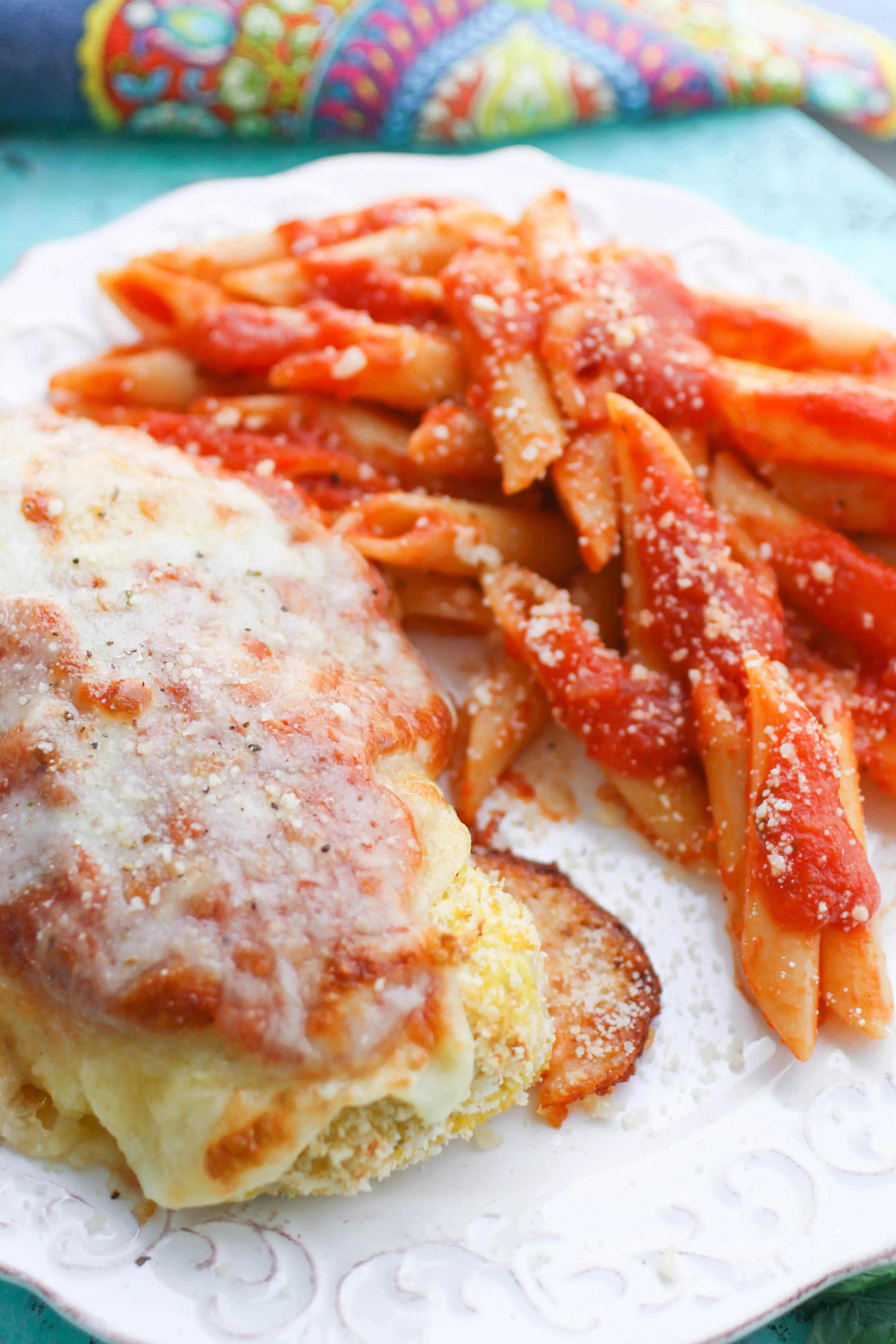 Classic Baked Chicken Parmesan is, well, a classic! Classic Baked Chicken Parmesan is a restaurant favorite to make at home!