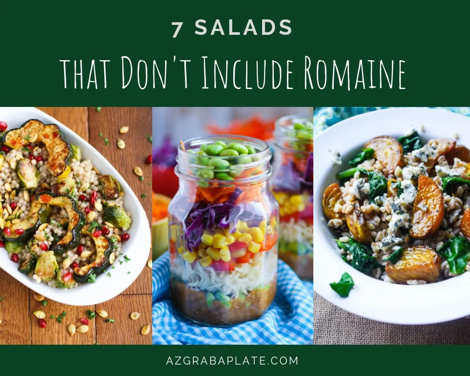 Enjoy these 7 Salads That Don’t Include Romaine. These 7 Salads That Don’t Include Romaine will fill you up, for sure!