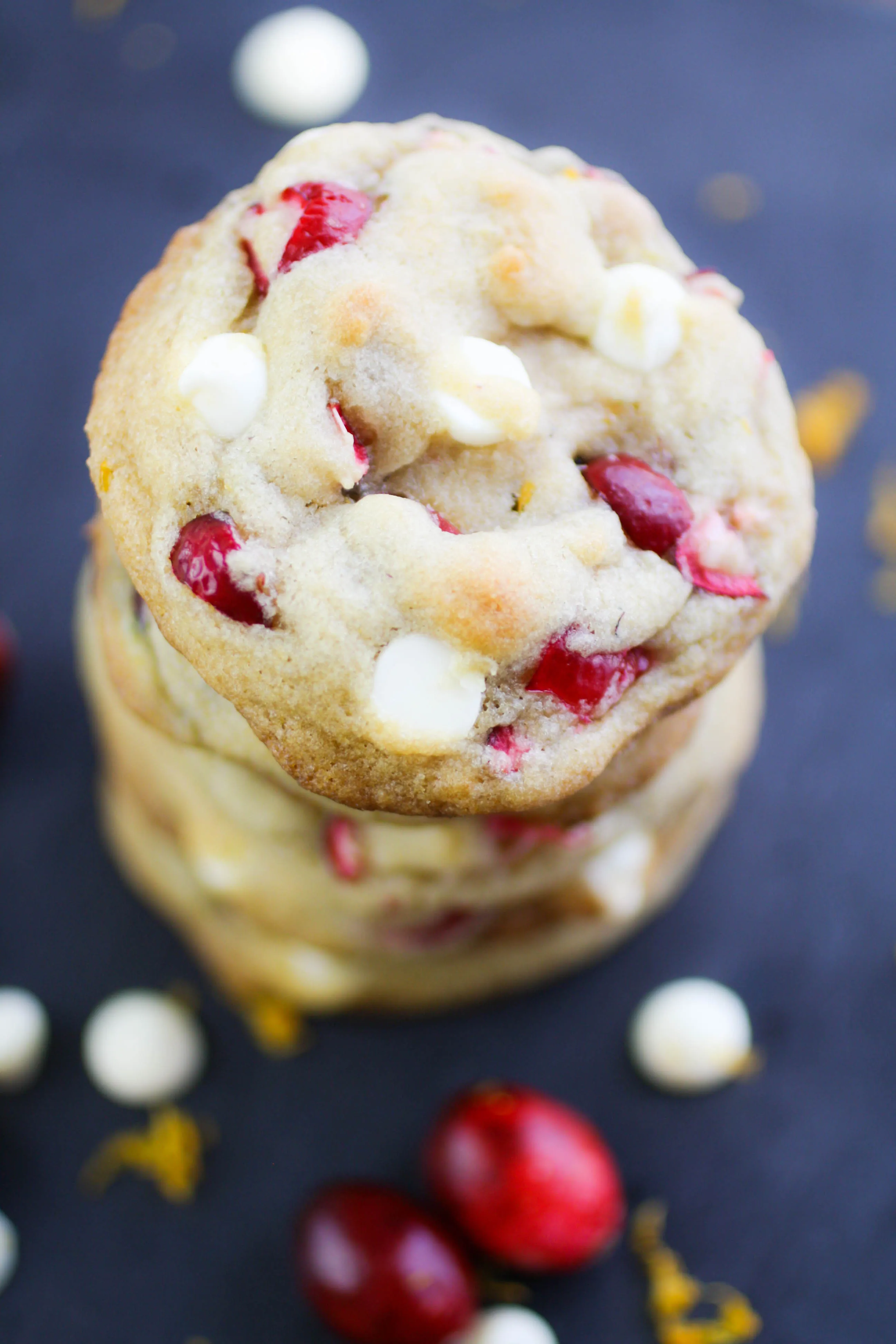 Cranberry-Orange White Chocolate Chip Cookies are a seasonal treat. Make a batch of Cranberry-Orange White Chocolate Chip Cookies today!