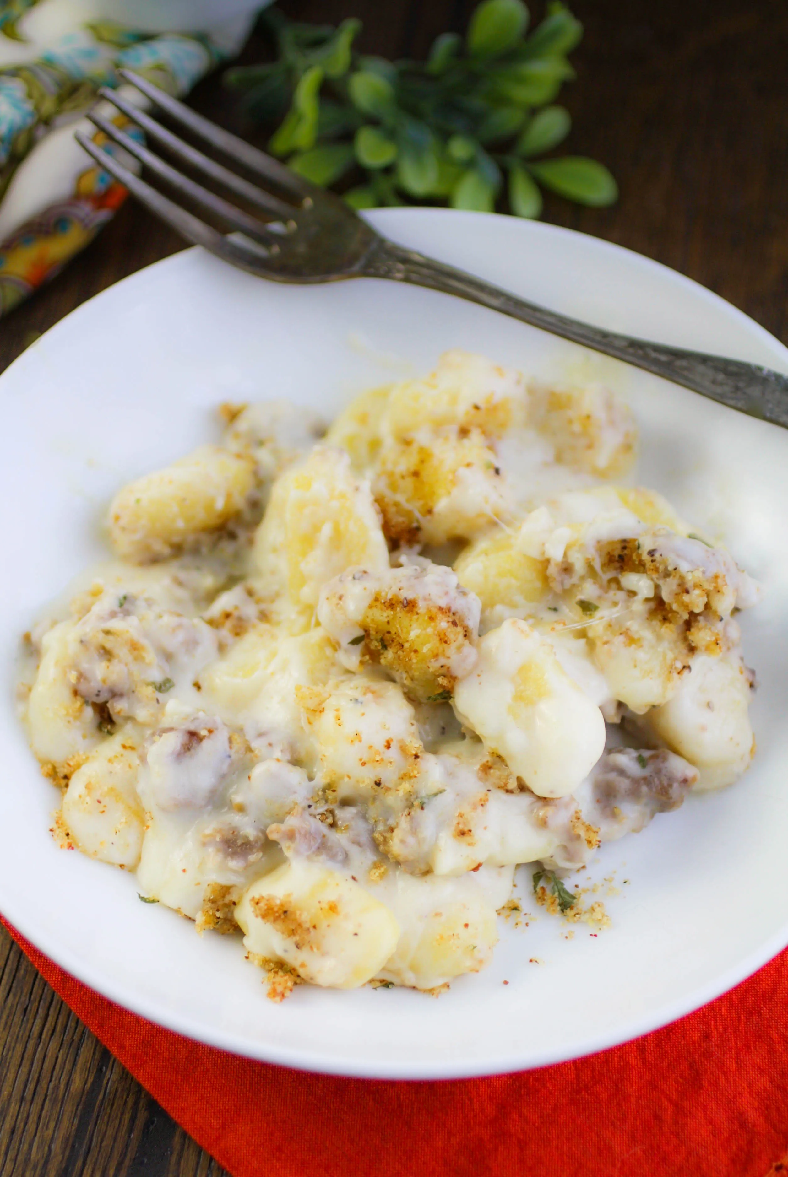 Creamy Sausage Gnocchi & Cheese is a filling and rich dish you'll love. Creamy Sausage Gnocchi & Cheese is easy to make for a special meal.