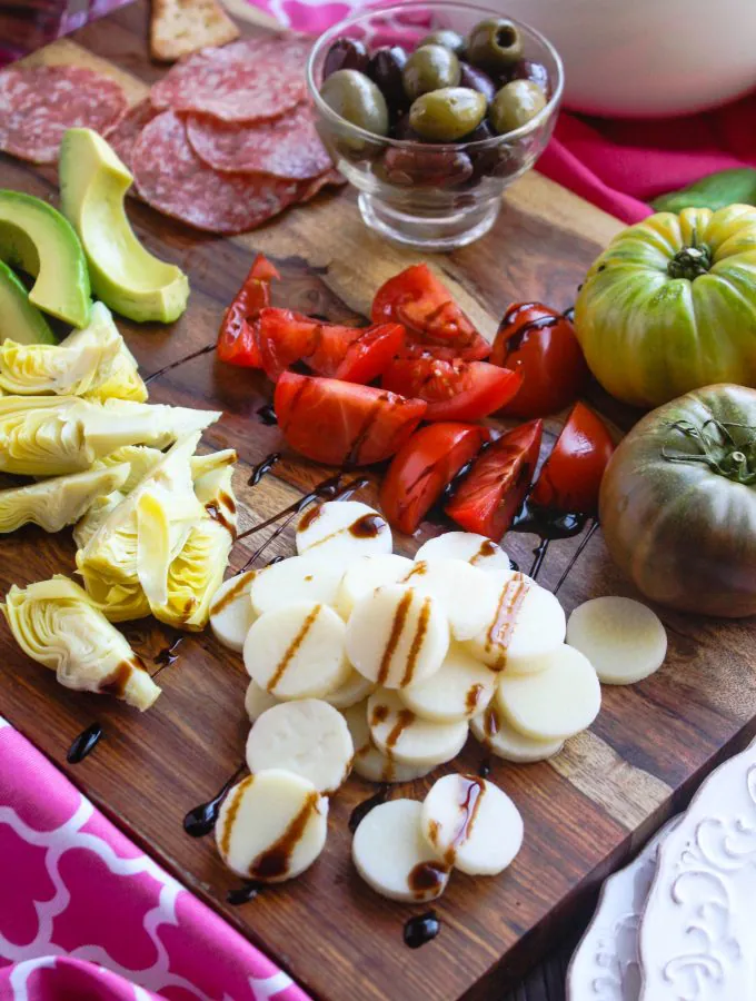 Easy Antipasto comes together quickly. It's perfect as a starter or as part of a light meal.