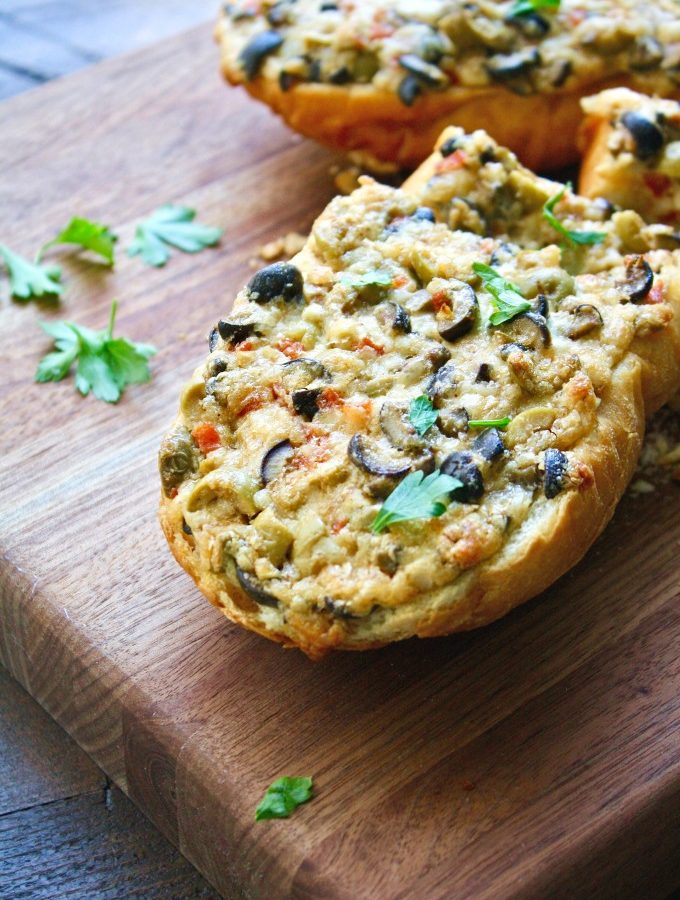 Break out Easy Cheesy Olive Bread any time you have a few people gathered for fun!