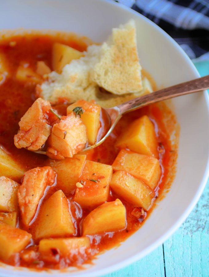 Easy Italian Fish Stew is a simple and satisfying dish. Easy Italian Fish Stew is so easy to make, and so big on flavor!