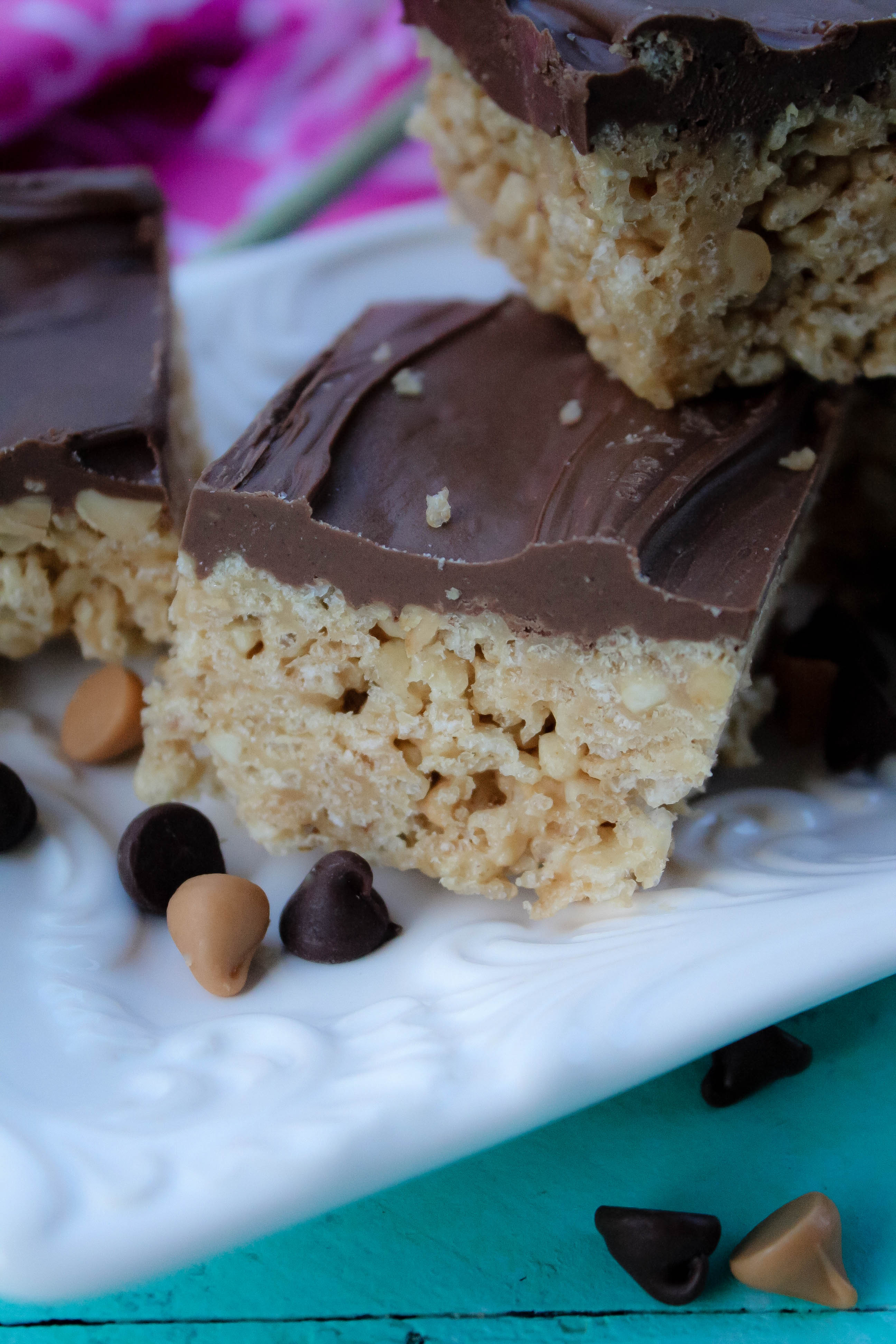 Easy No-Bake Scotcheroos are easy-to-make treats that everyone will enjoy!