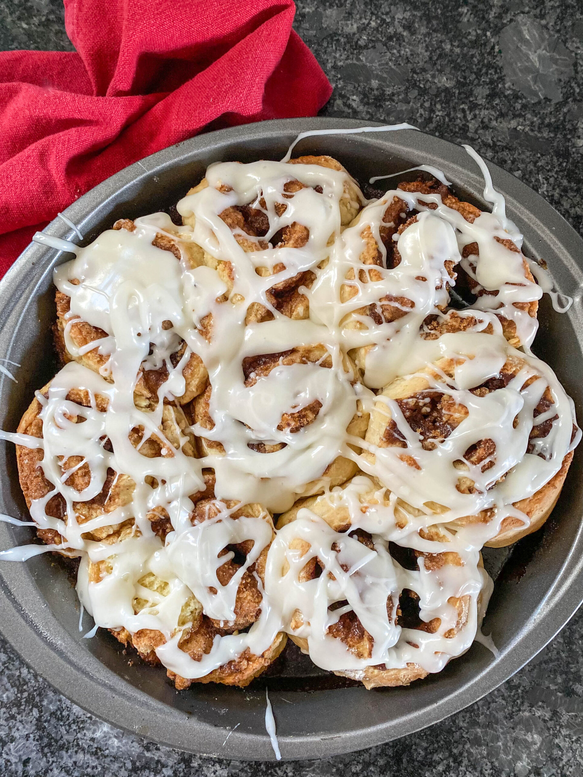 Easy, Kid-Friendly Cinnamon Rolls are fun to make with kids (or not!) and make a fabulous morning treat!